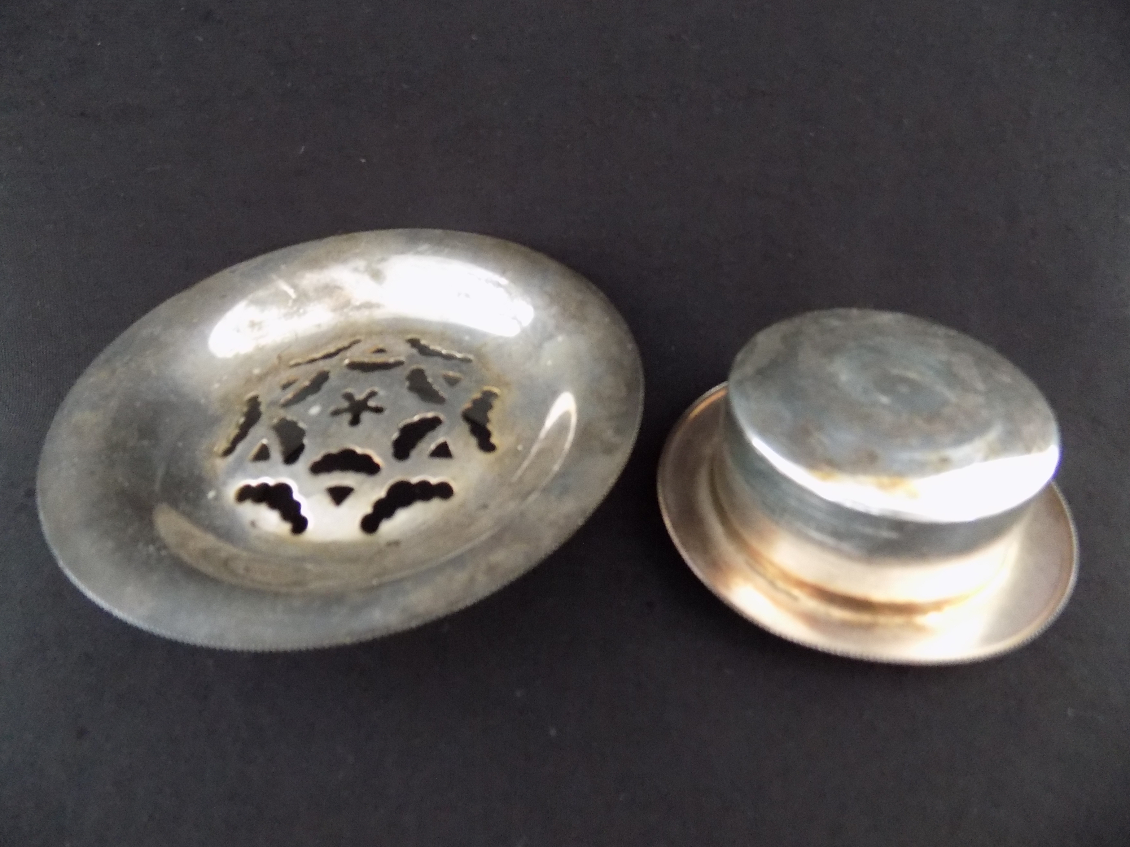 Vintage Silver Plated Pairing