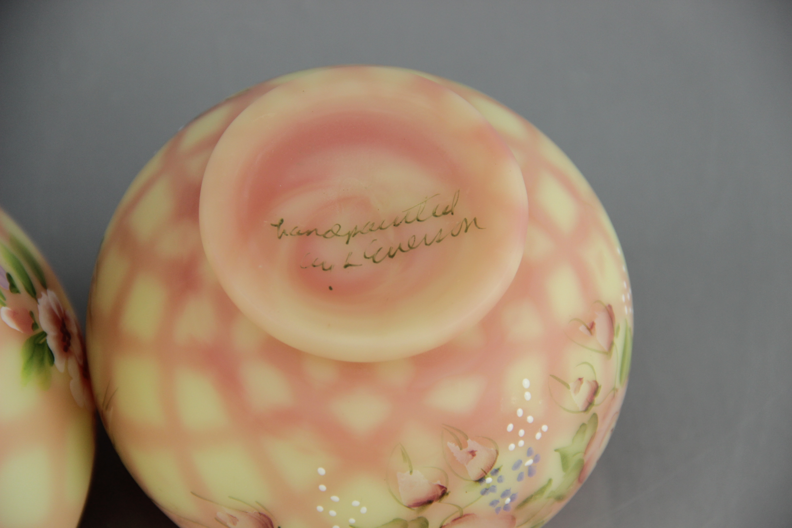 Collection of Fenton Burmese Glass