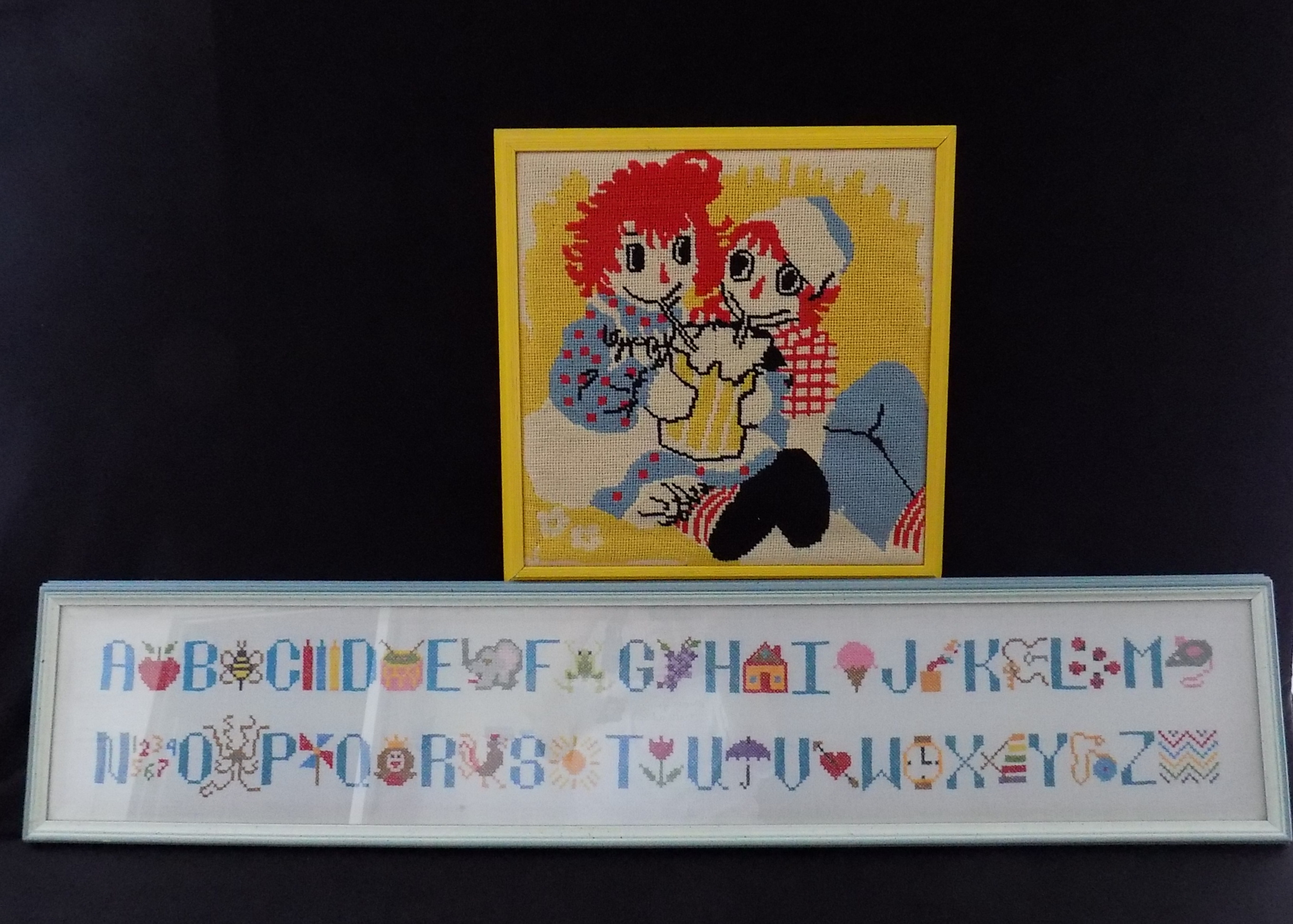 Vintage Needlepoint and Cross Stitch Items