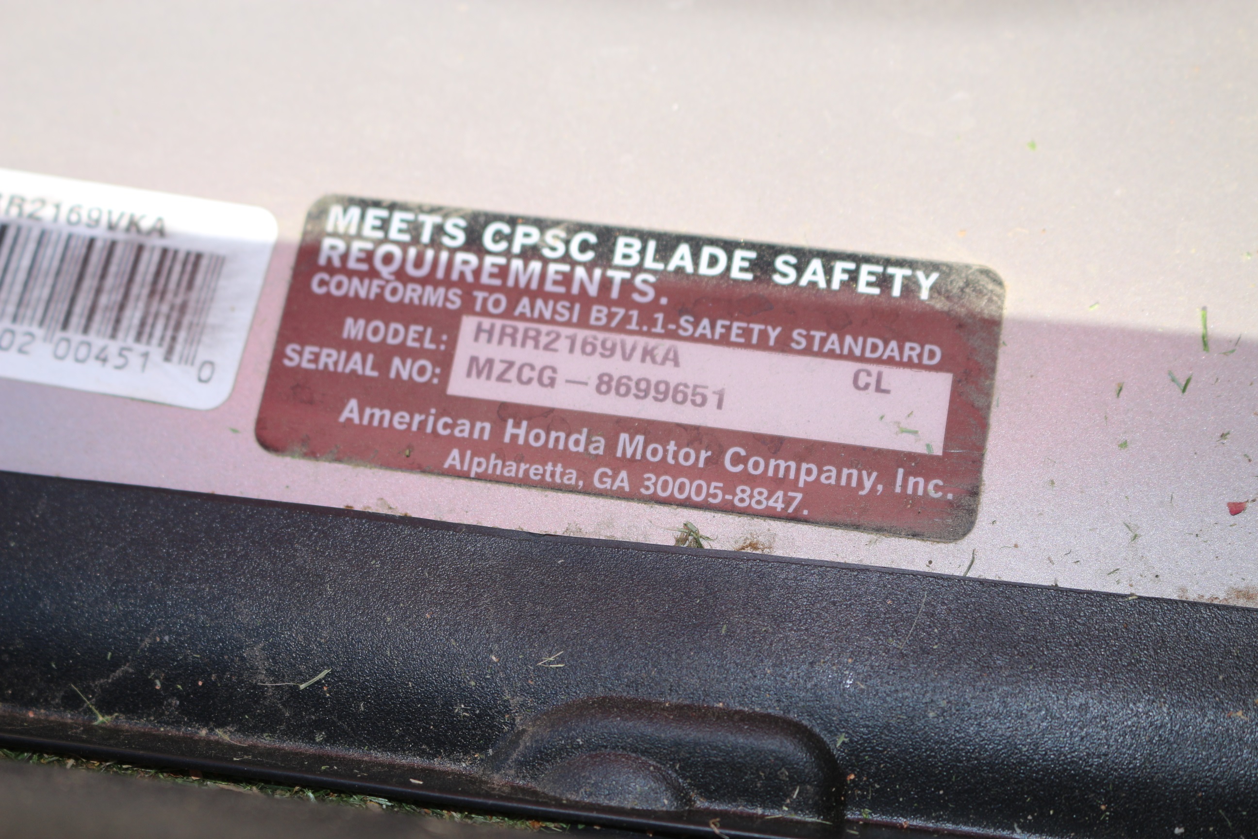 Honda "3-In-1" Power Lawn Mower