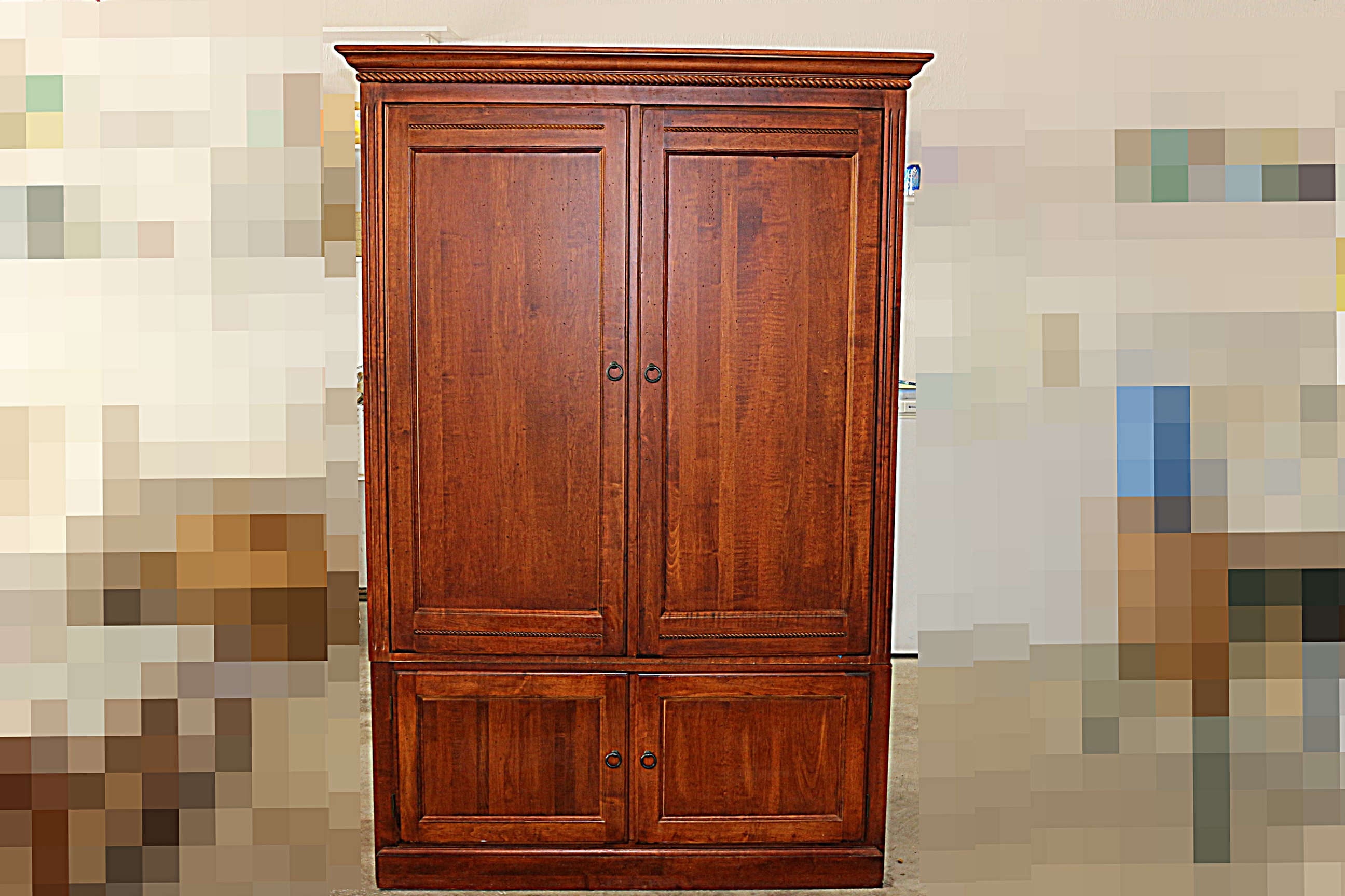 Vintage Ethan Allen Entertainment Center