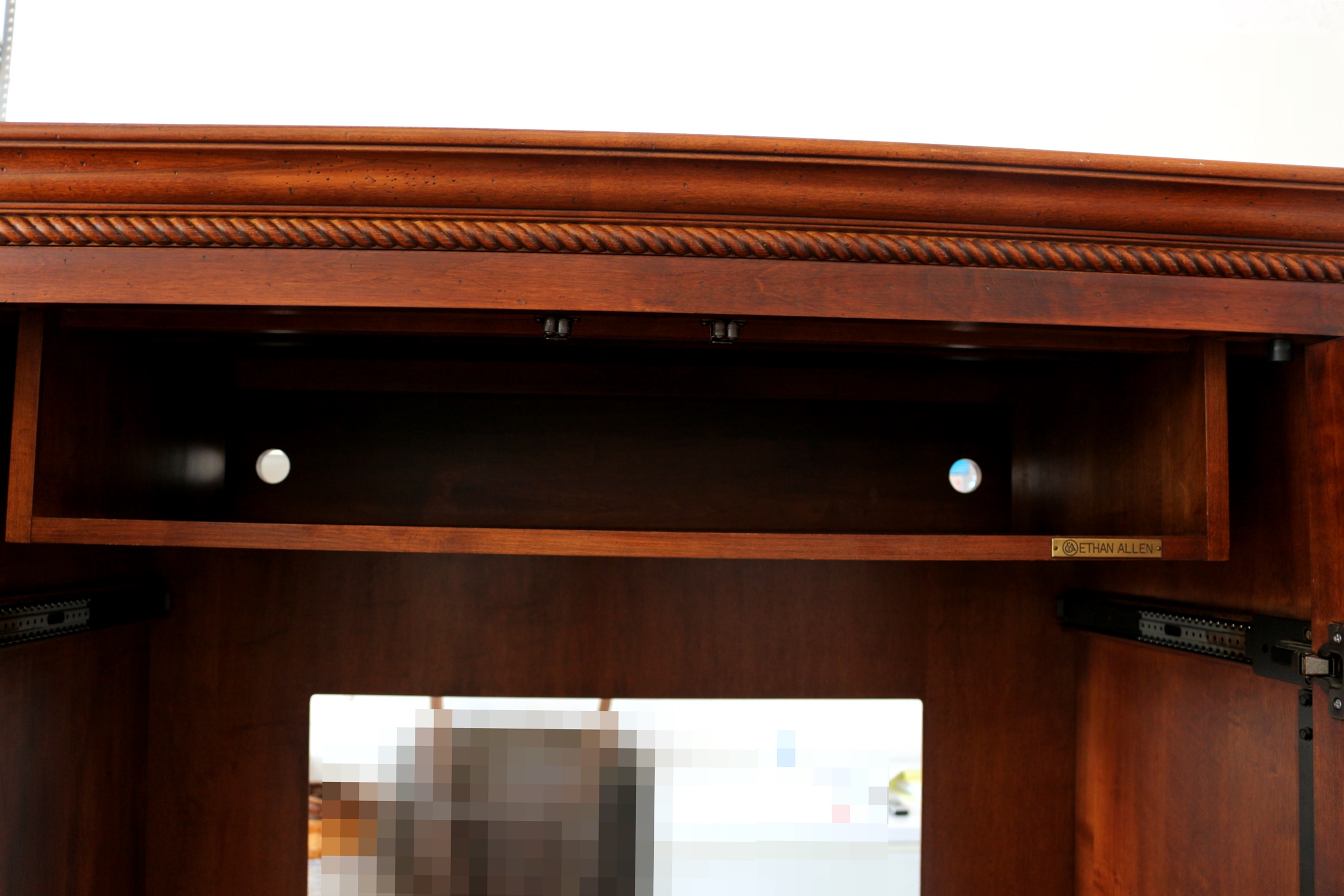 Vintage Ethan Allen Entertainment Center