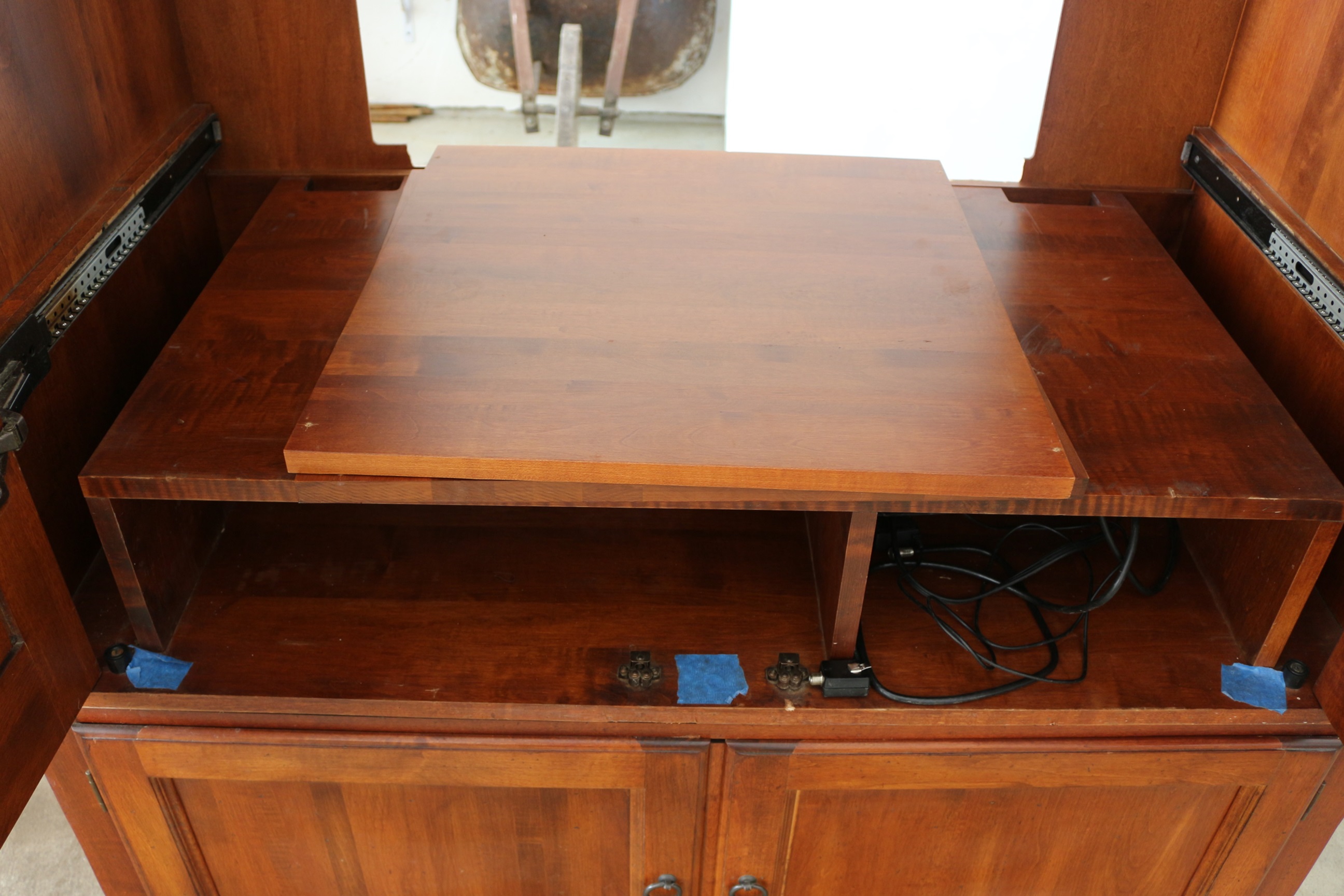 Vintage Ethan Allen Entertainment Center