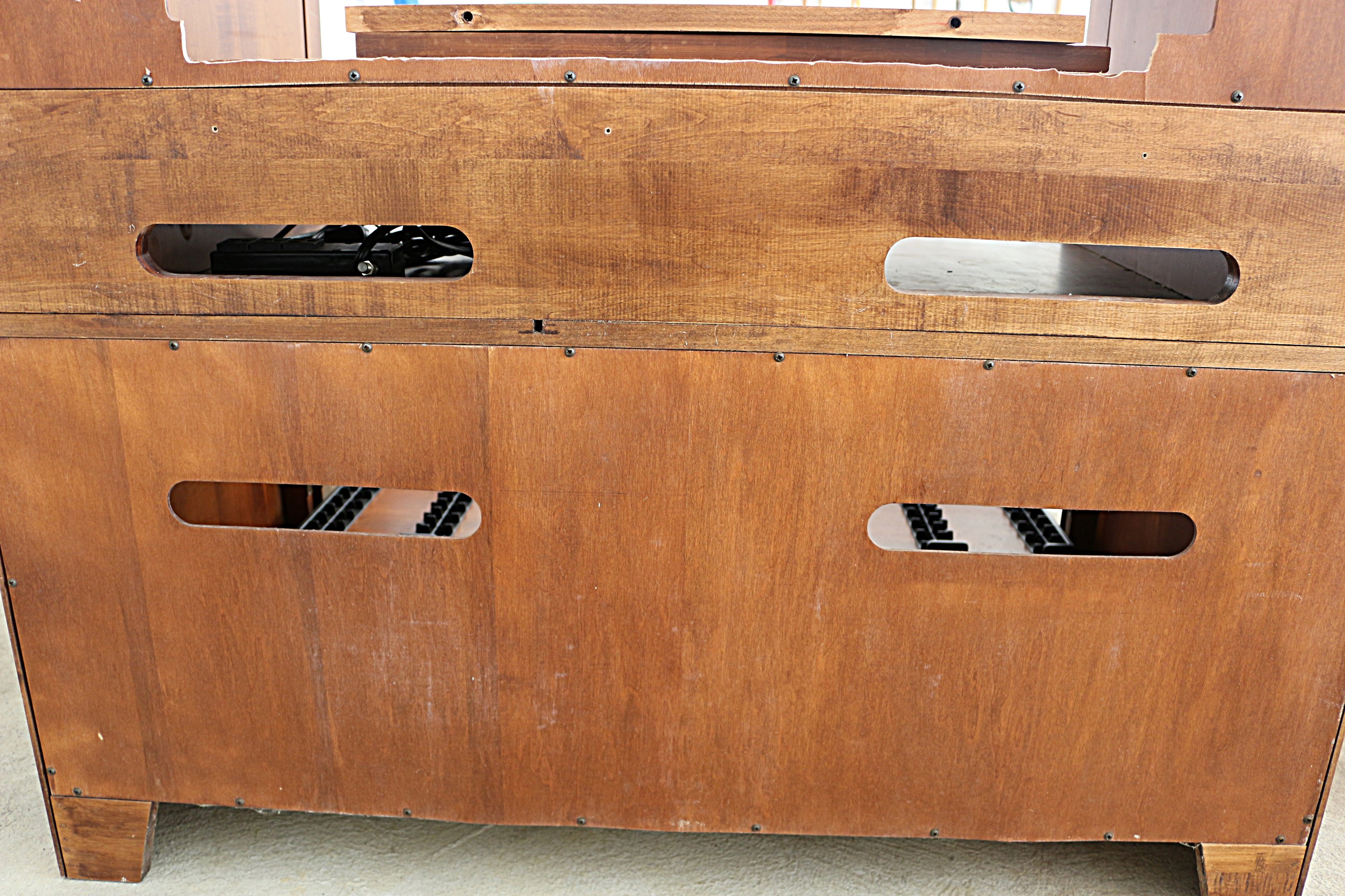 Vintage Ethan Allen Entertainment Center