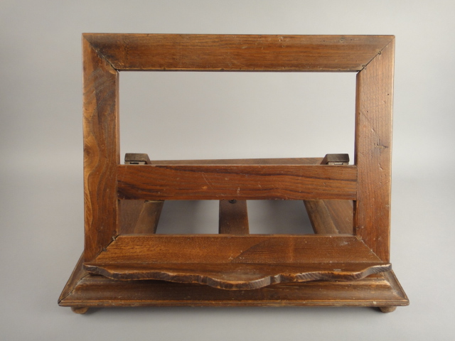 Vintage Table Bible Book Wooden Stand