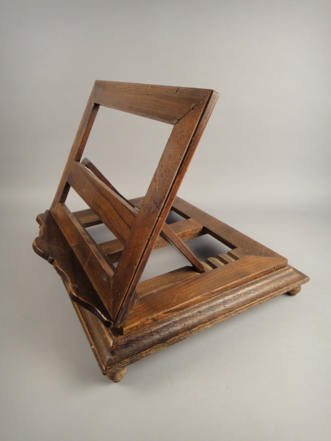 Vintage Table Bible Book Wooden Stand