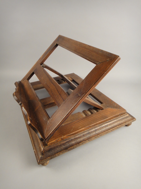 Vintage Table Bible Book Wooden Stand