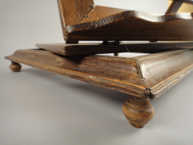 Vintage Table Bible Book Wooden Stand