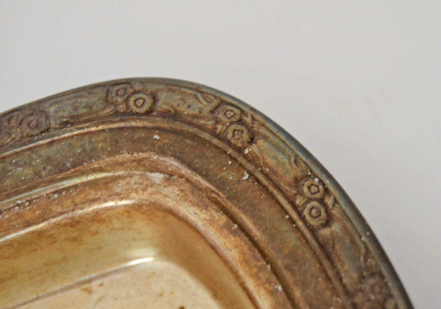 Silver Plate Oneida Butter Dish