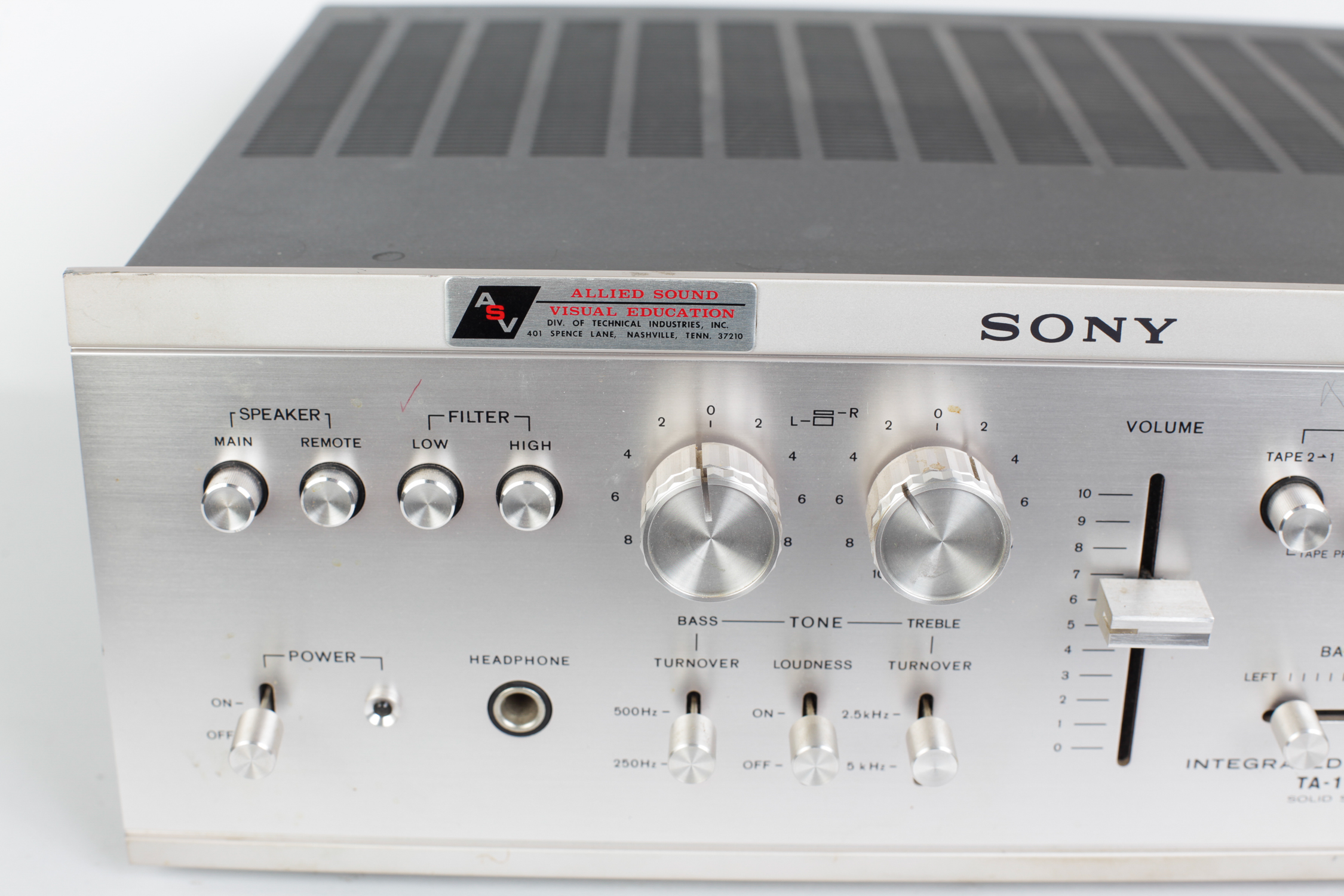 1973 Sony TA-1150 Amplifier
