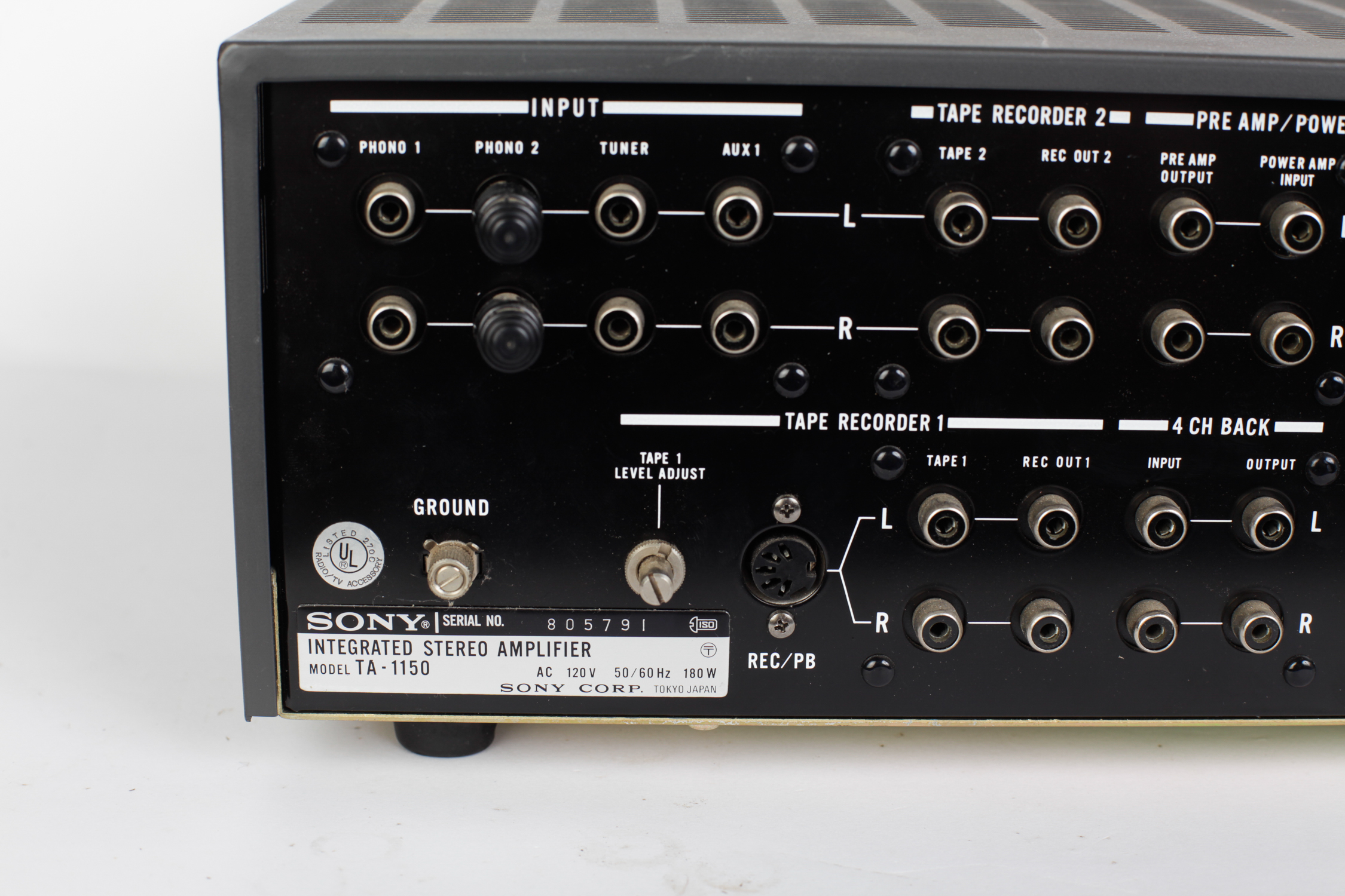 1973 Sony TA-1150 Amplifier