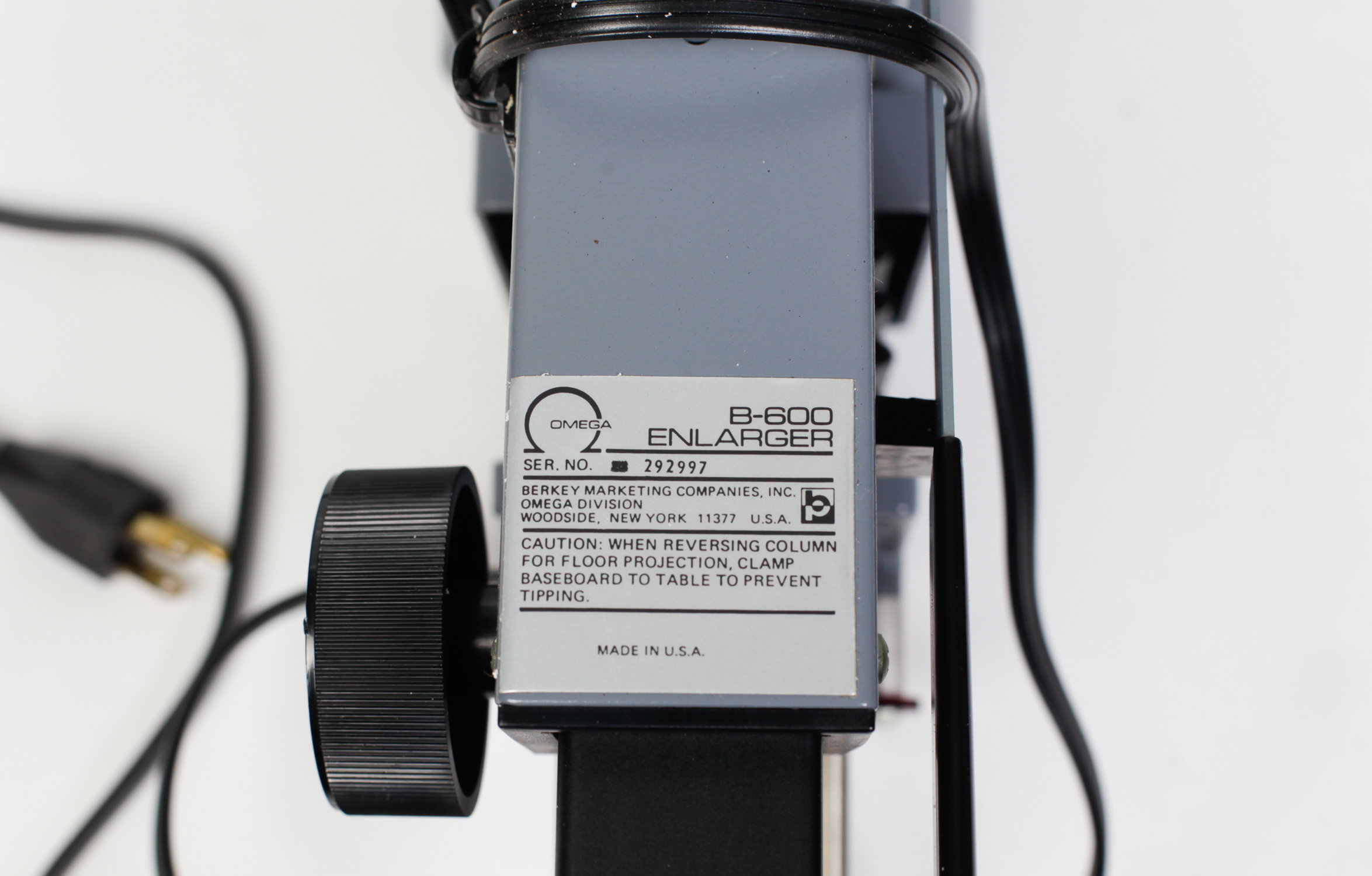 Omega 600 Condenser Enlarger