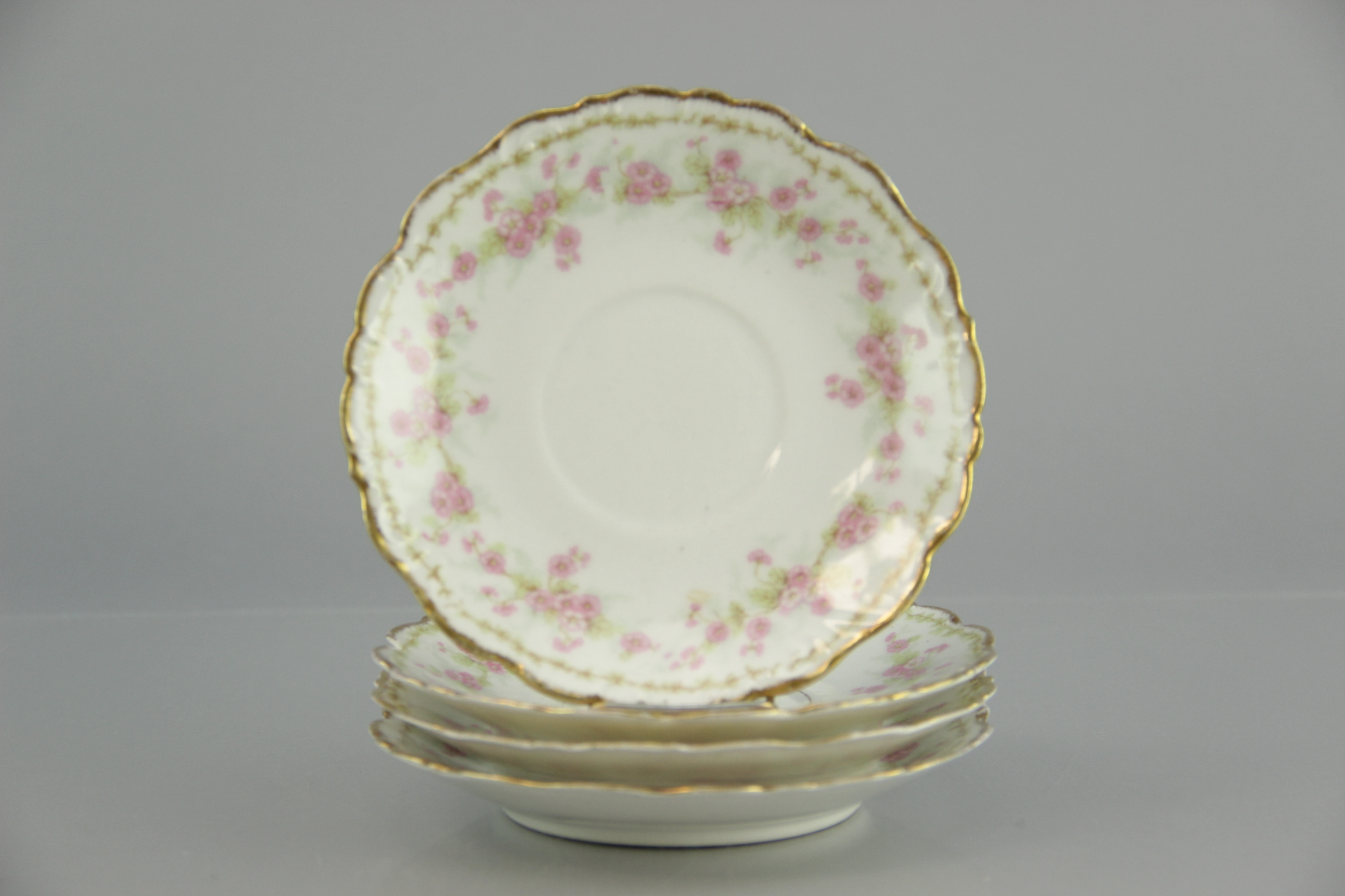 White Limoges Porcelain Plates
