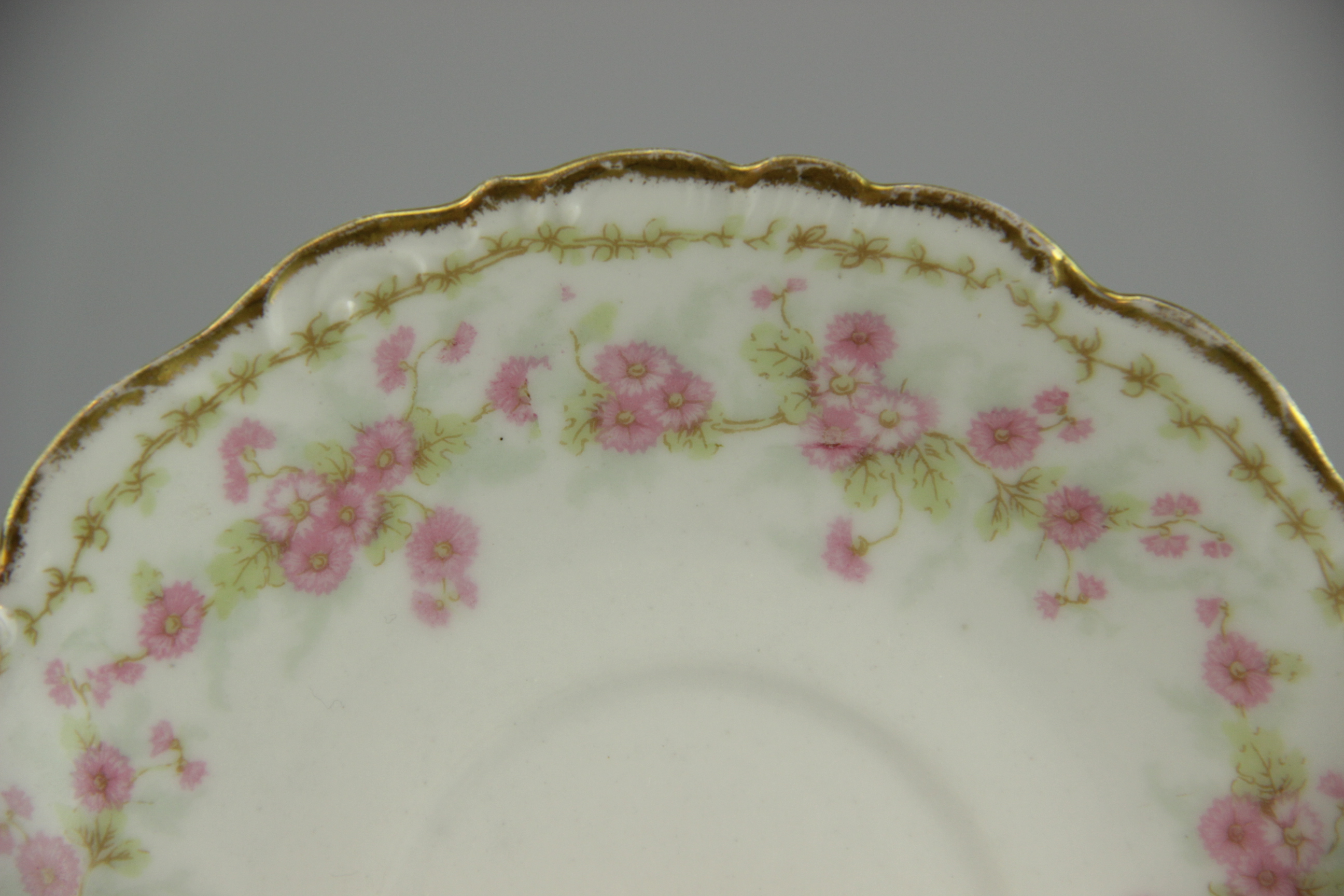 White Limoges Porcelain Plates