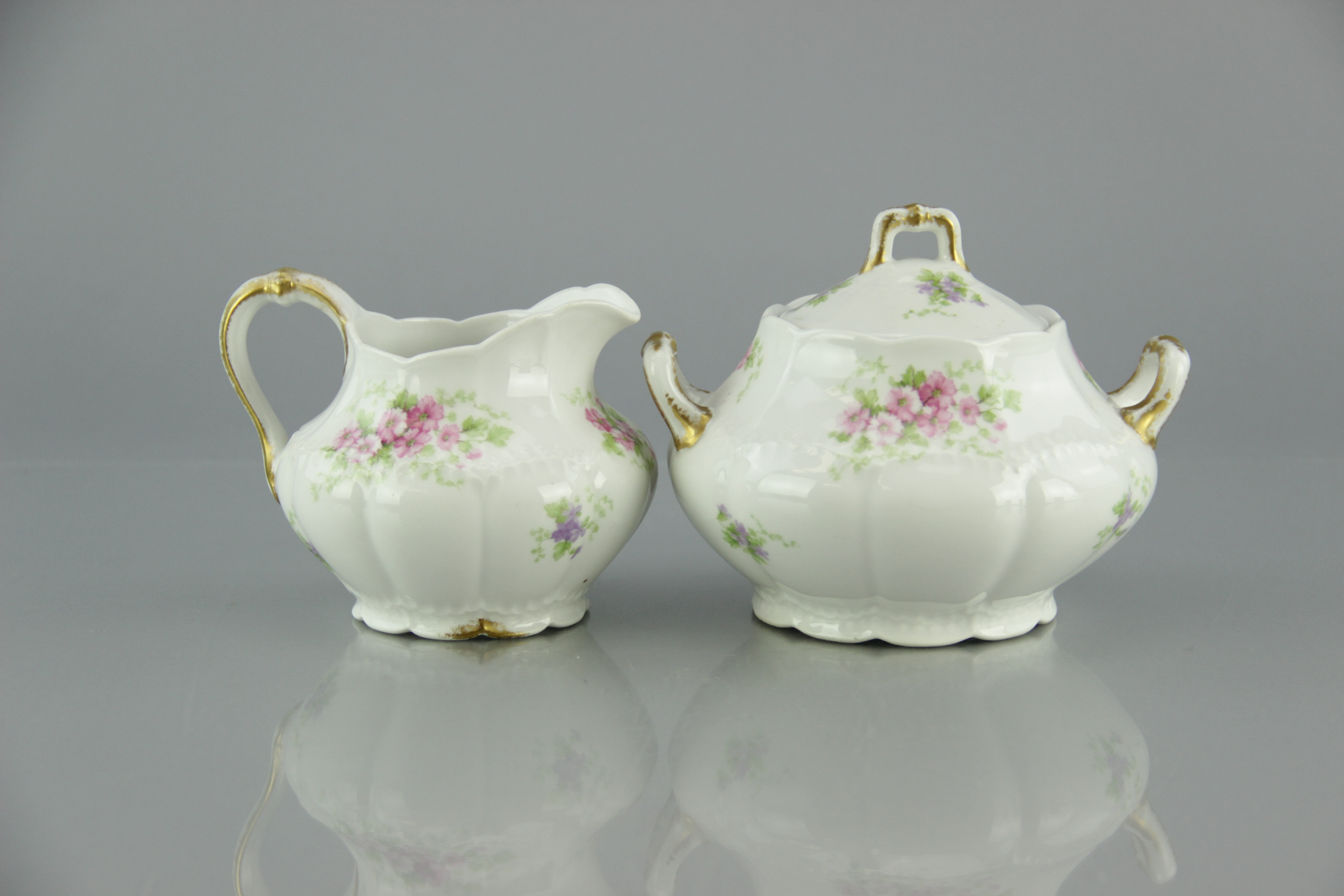 White Limoges Porcelain Serving Dishes