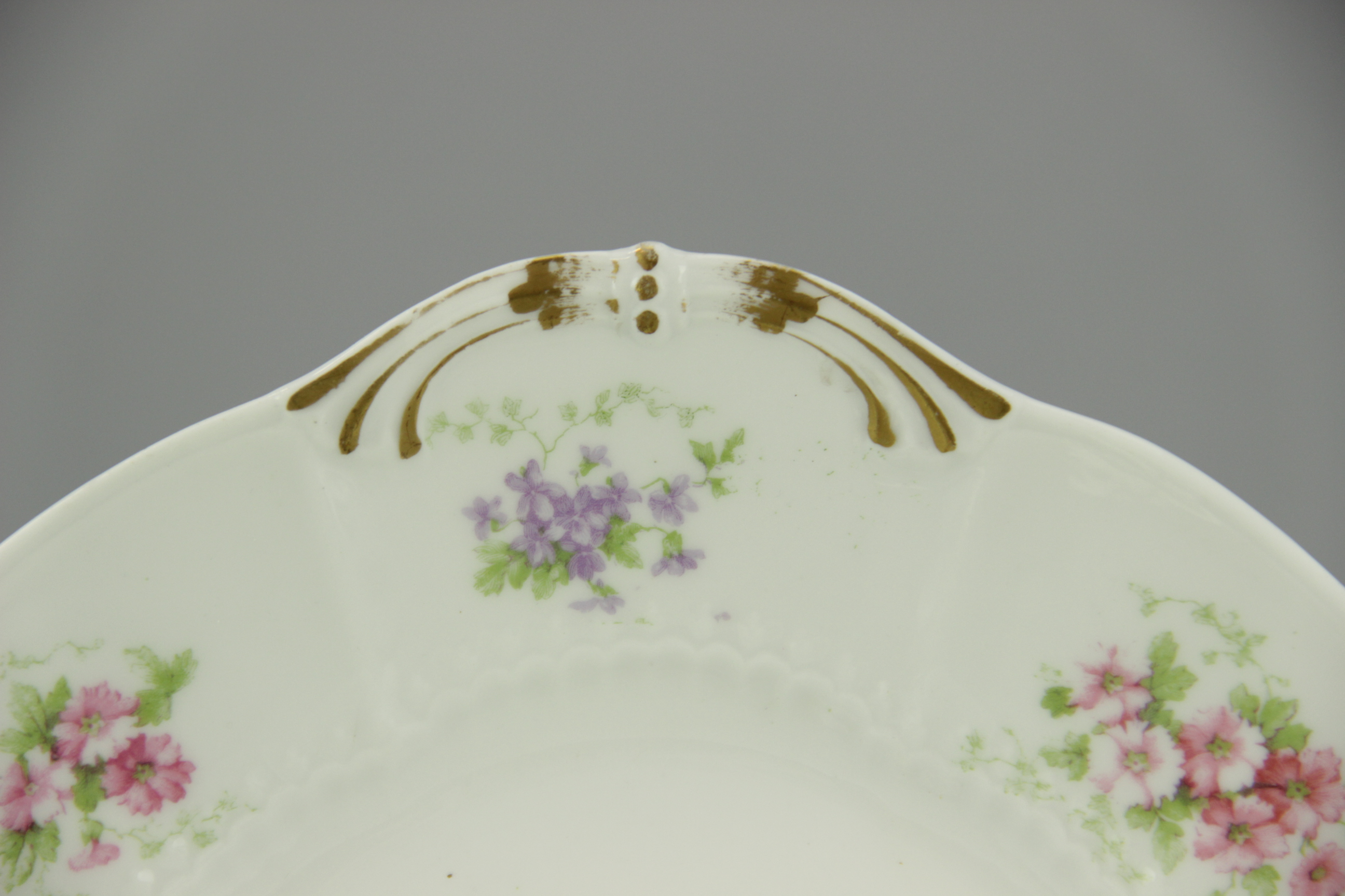 White Limoges Porcelain Serving Dishes