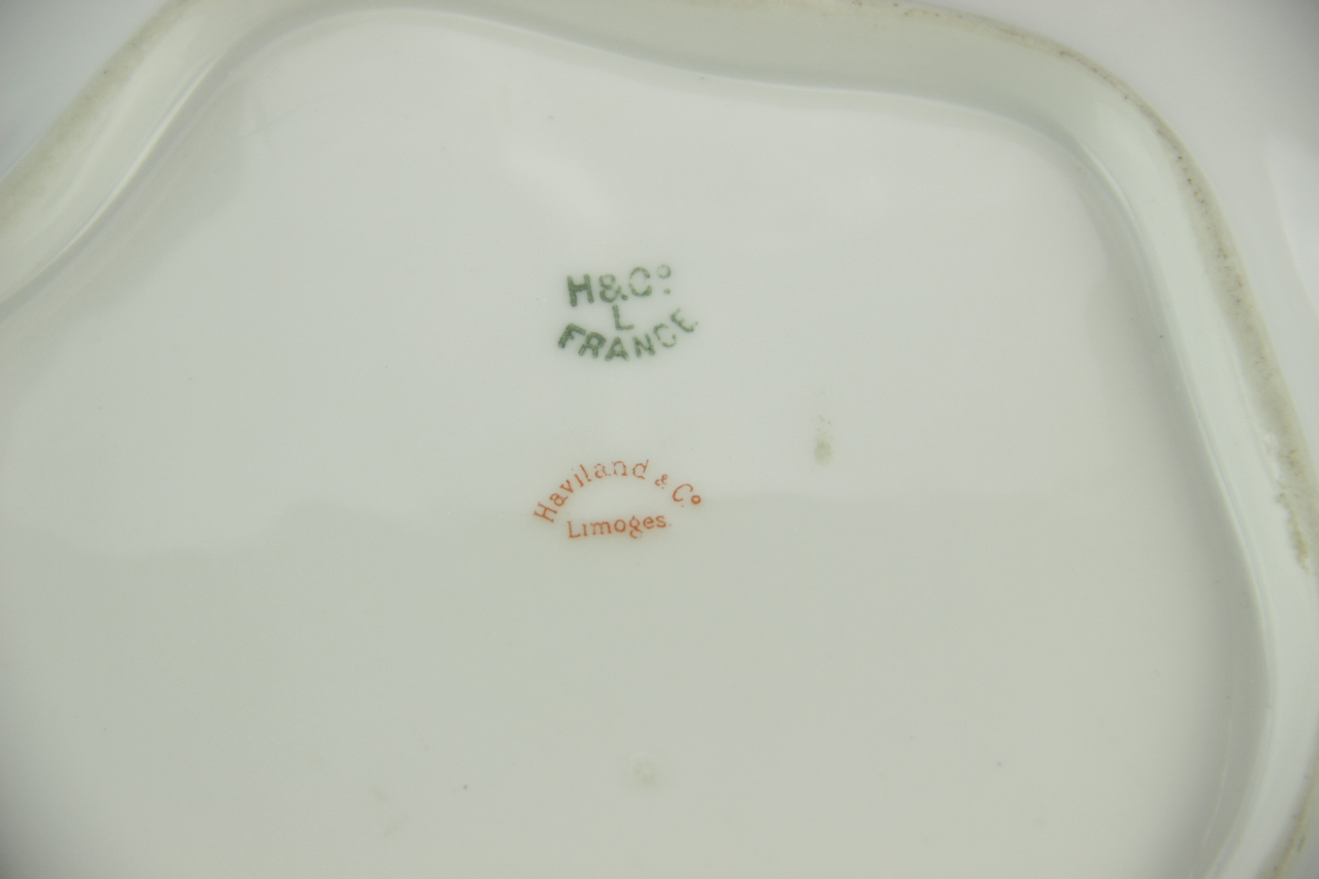 White Limoges Porcelain Serving Dishes