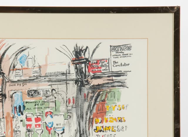 "The Stags Head" LeRoy Neiman Lithograph Print