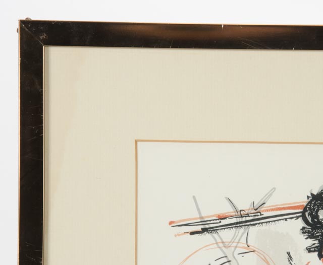 "The Stags Head" LeRoy Neiman Lithograph Print