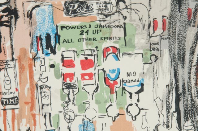 "The Stags Head" LeRoy Neiman Lithograph Print