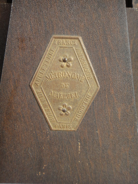 Antique Seth Thomas Metronome de Maelzel