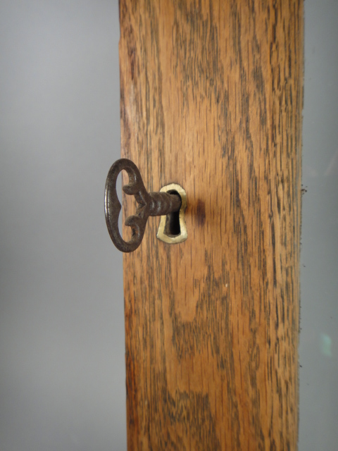 Vintage Anheuser Busch Advertising Glass Door Sign