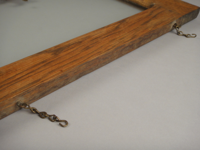 Vintage Anheuser Busch Advertising Glass Door Sign