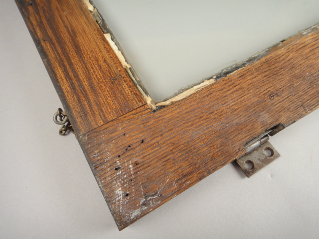 Vintage Anheuser Busch Advertising Glass Door Sign