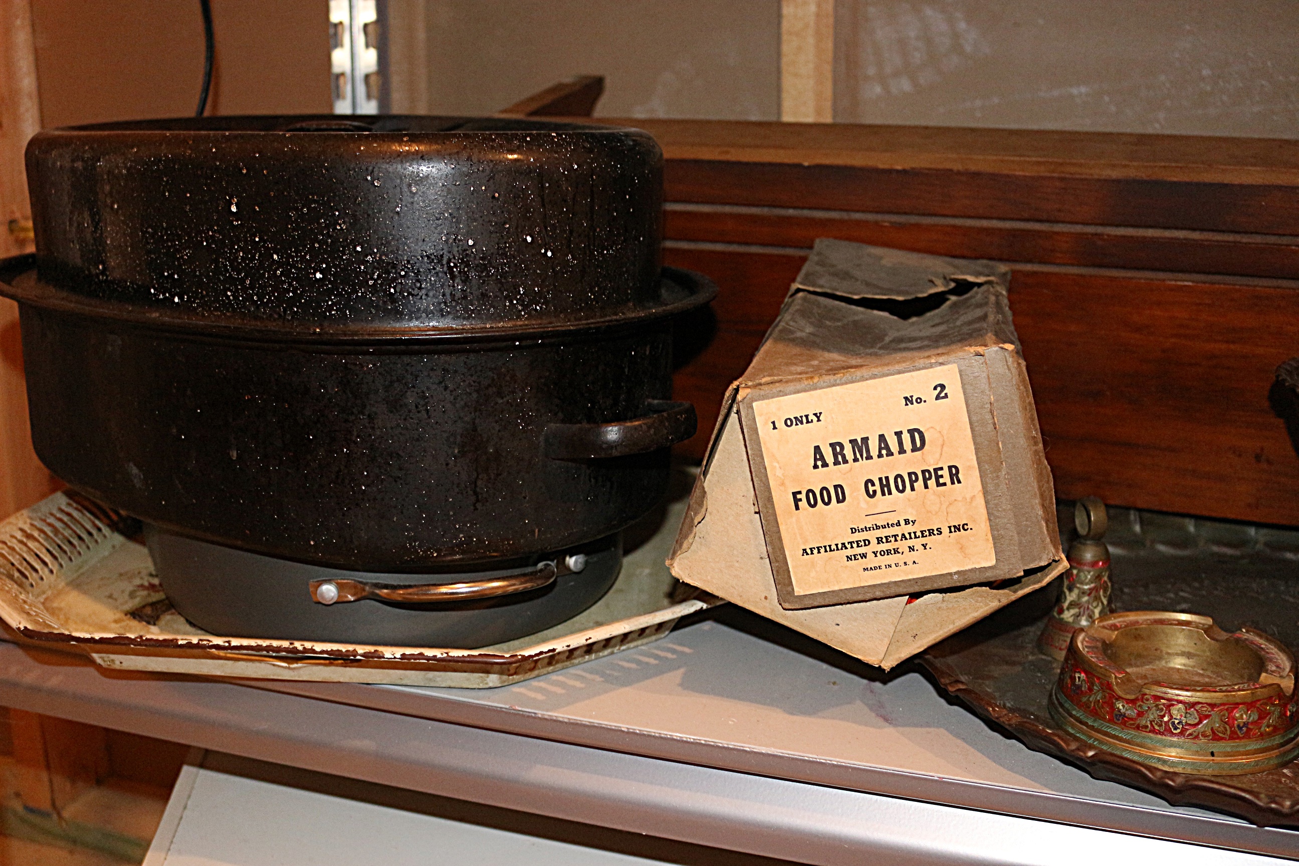 Sturdy Six Shelve Unit with Decor and Household Group