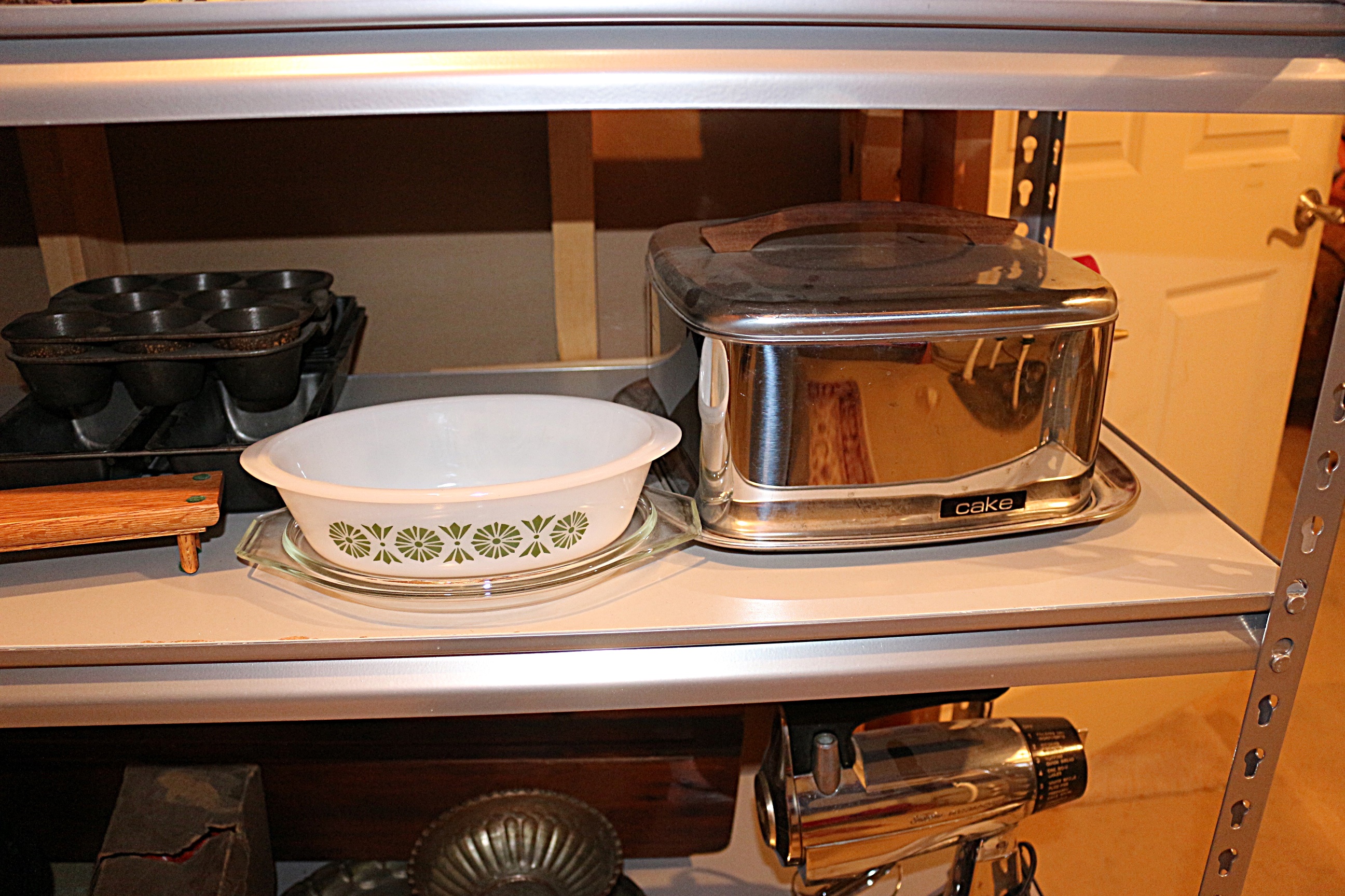 Sturdy Six Shelve Unit with Decor and Household Group