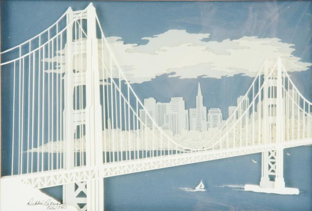 Signed, Limited Edition Debbie Patrick Dimensional Art