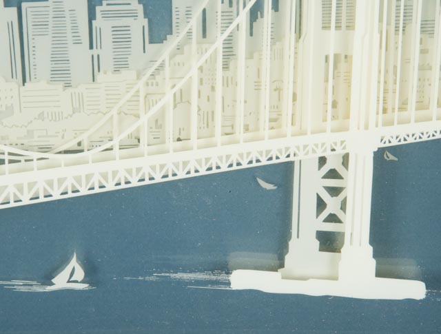 Signed, Limited Edition Debbie Patrick Dimensional Art