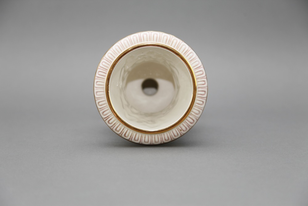 Vintage Capodimonte Cherub Vase