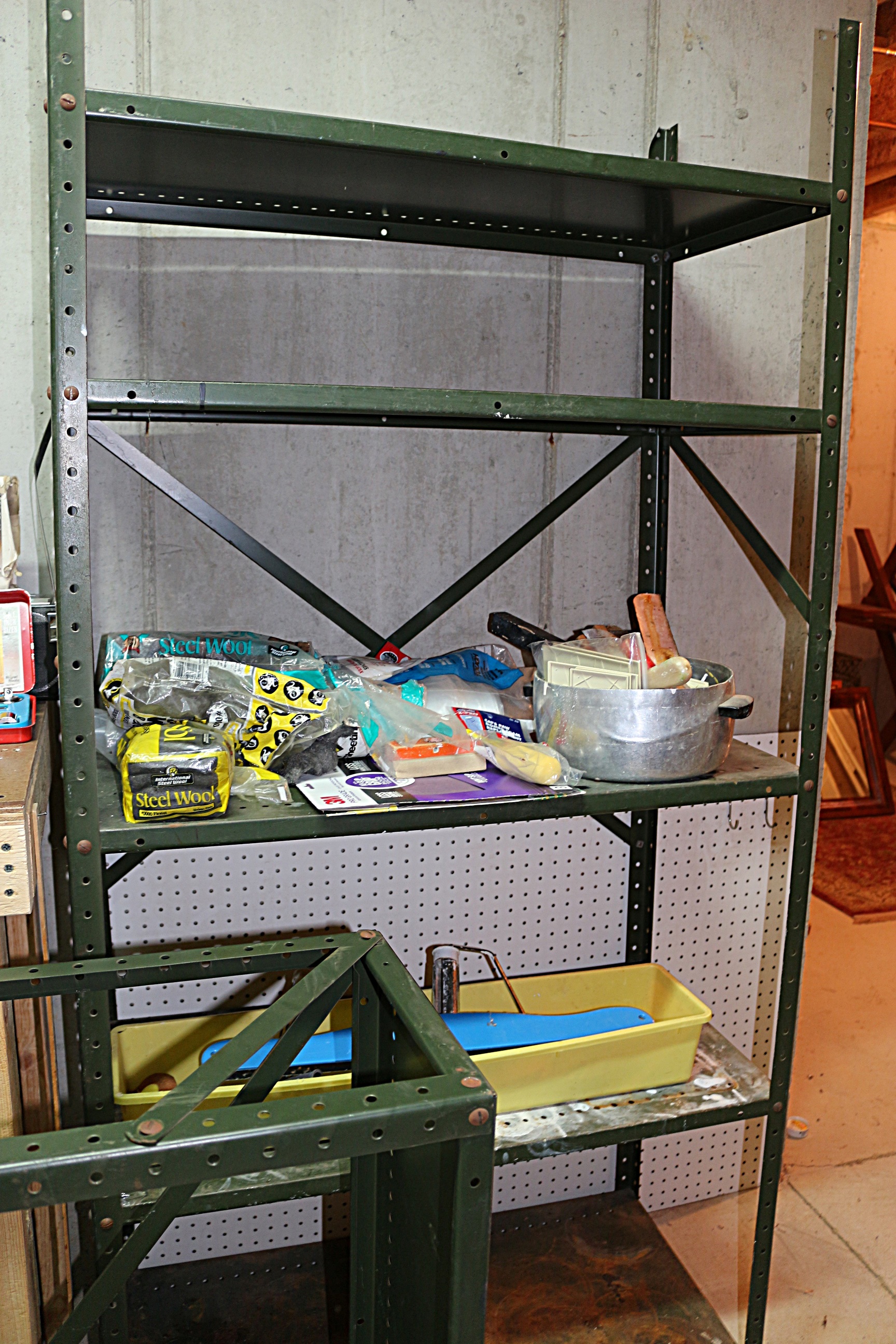 Tool Room and Metal Shelving Group