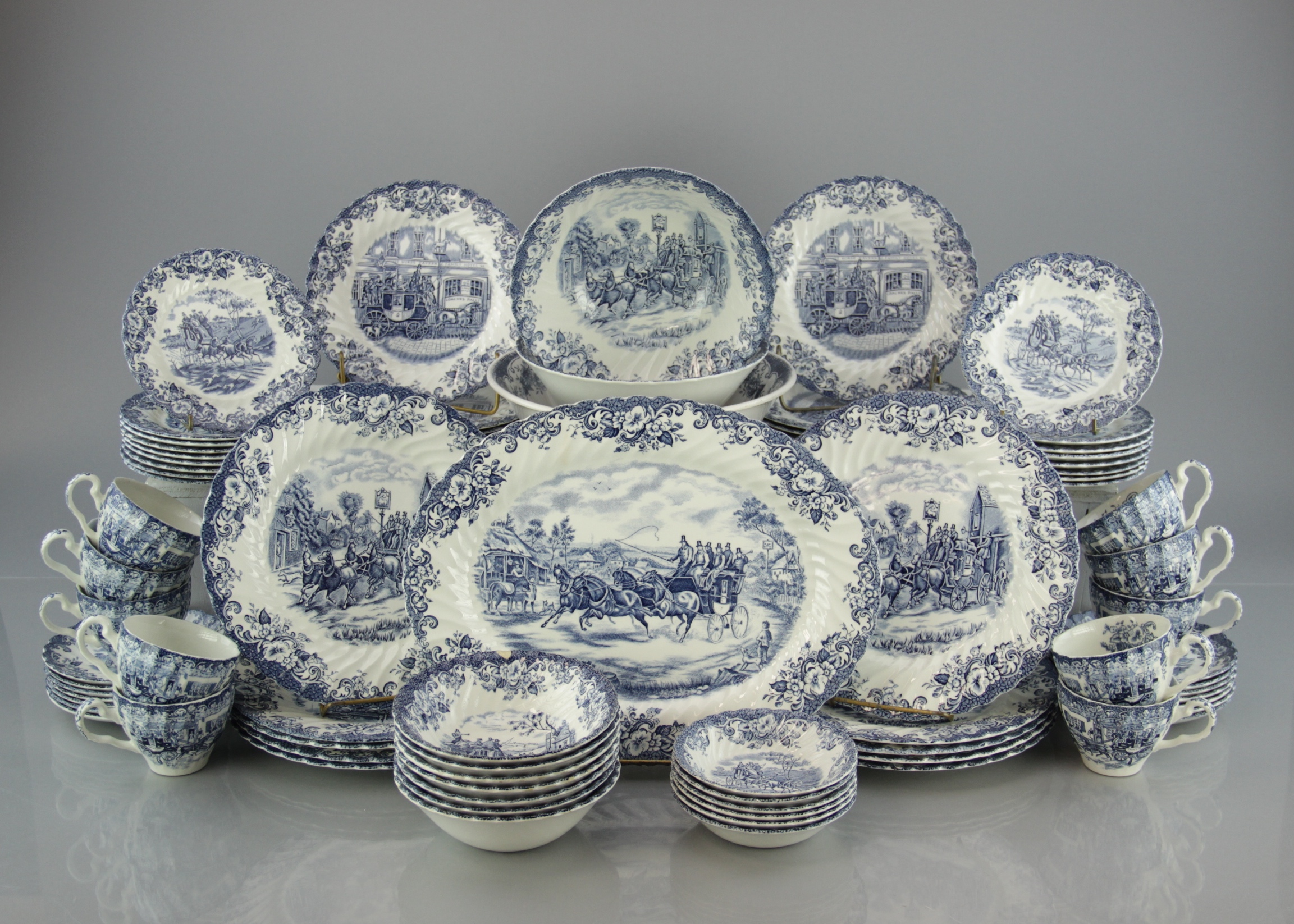Johnson Bros "Coaching Scenes" Ironstone China