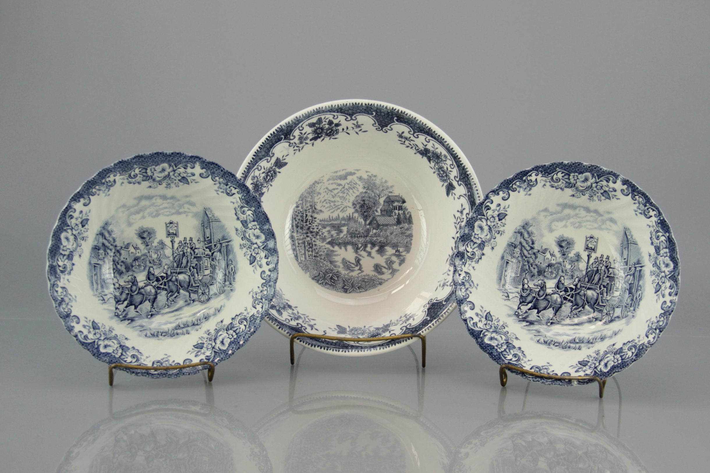 Johnson Bros "Coaching Scenes" Ironstone China