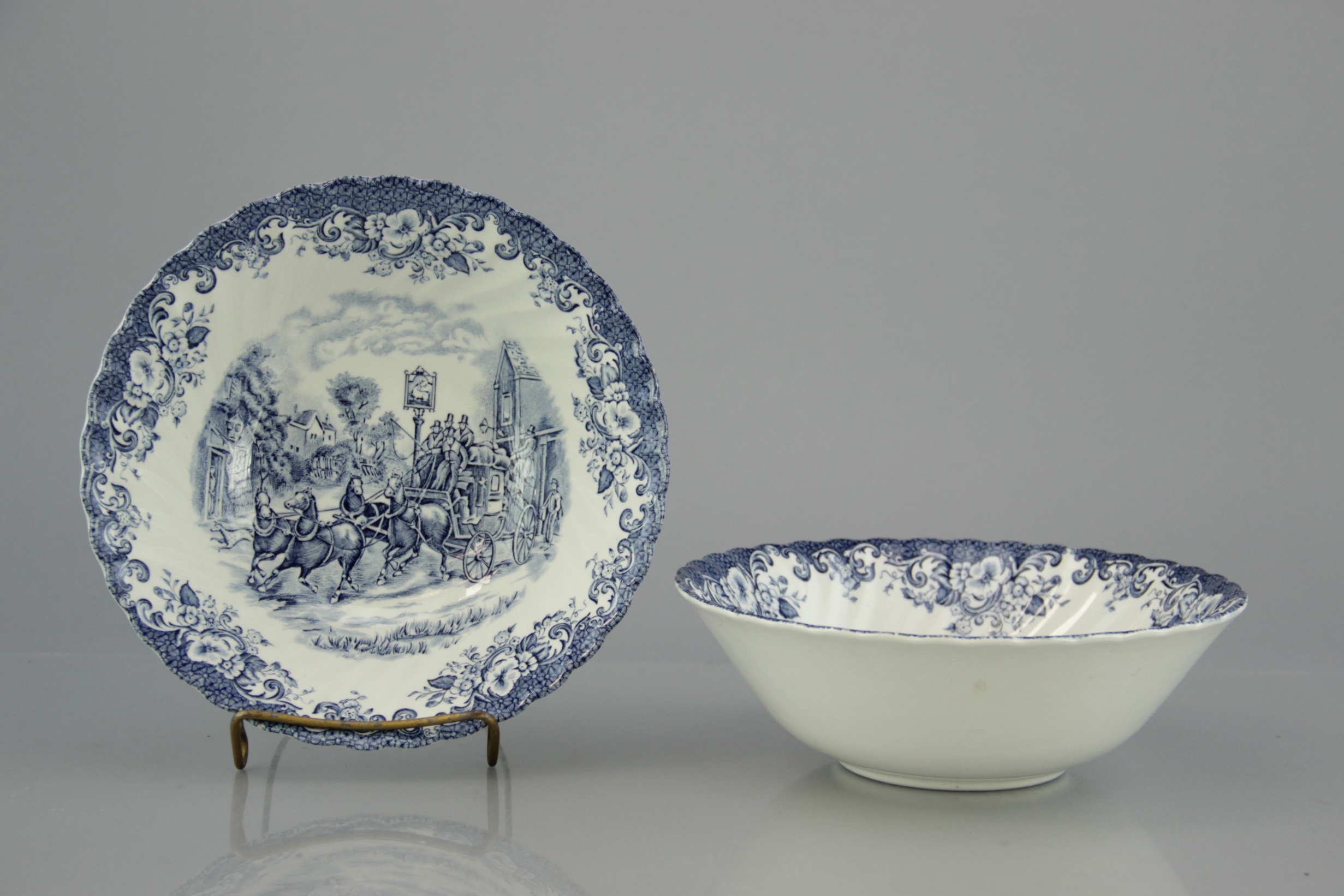 Johnson Bros "Coaching Scenes" Ironstone China