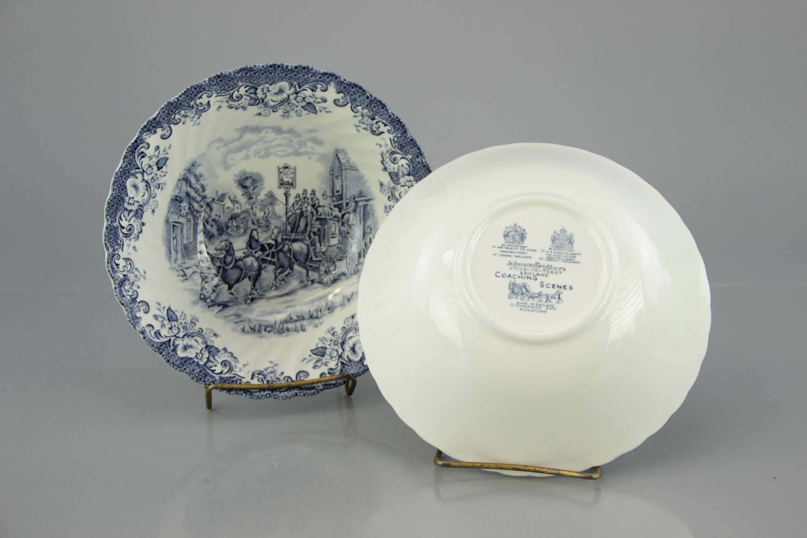 Johnson Bros "Coaching Scenes" Ironstone China