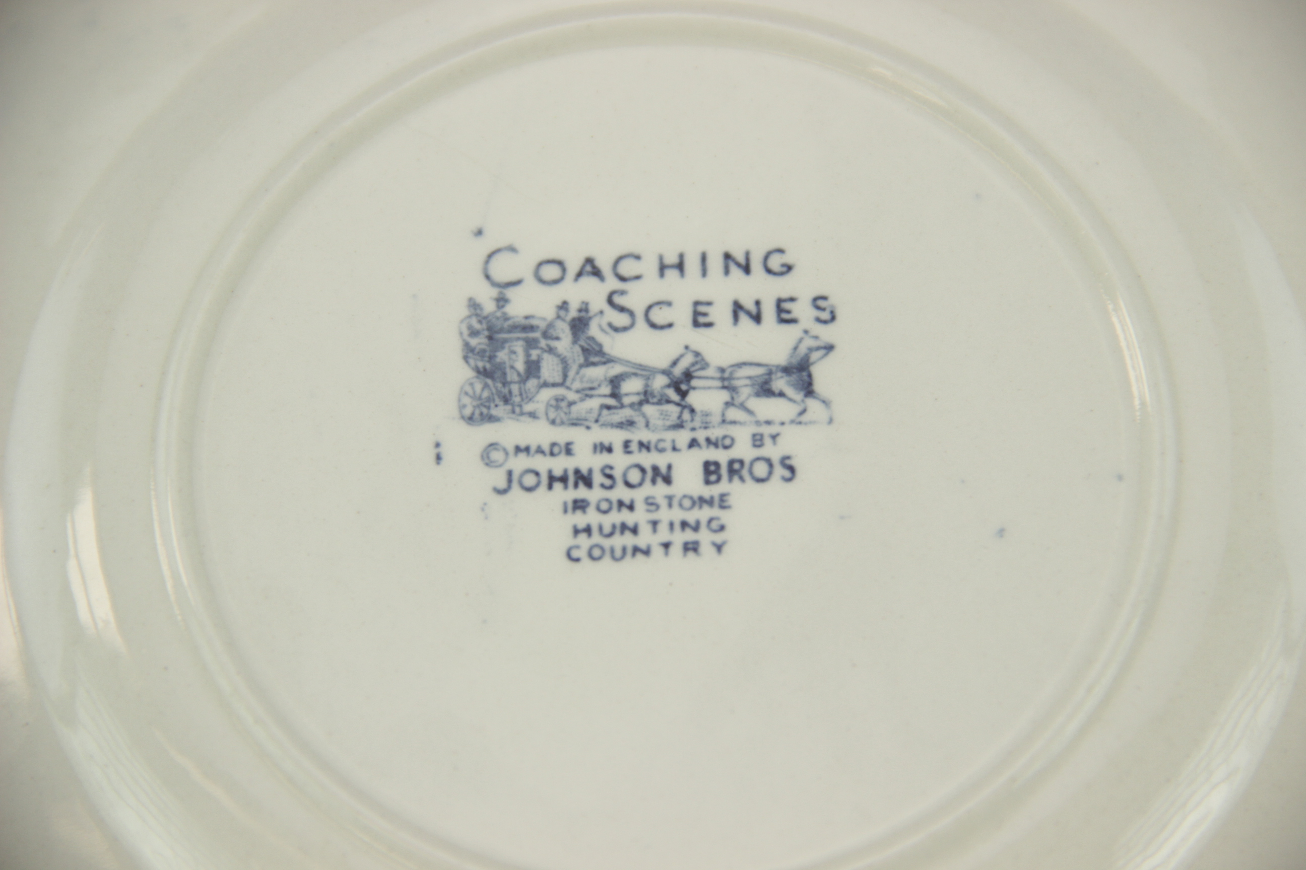 Johnson Bros "Coaching Scenes" Ironstone China