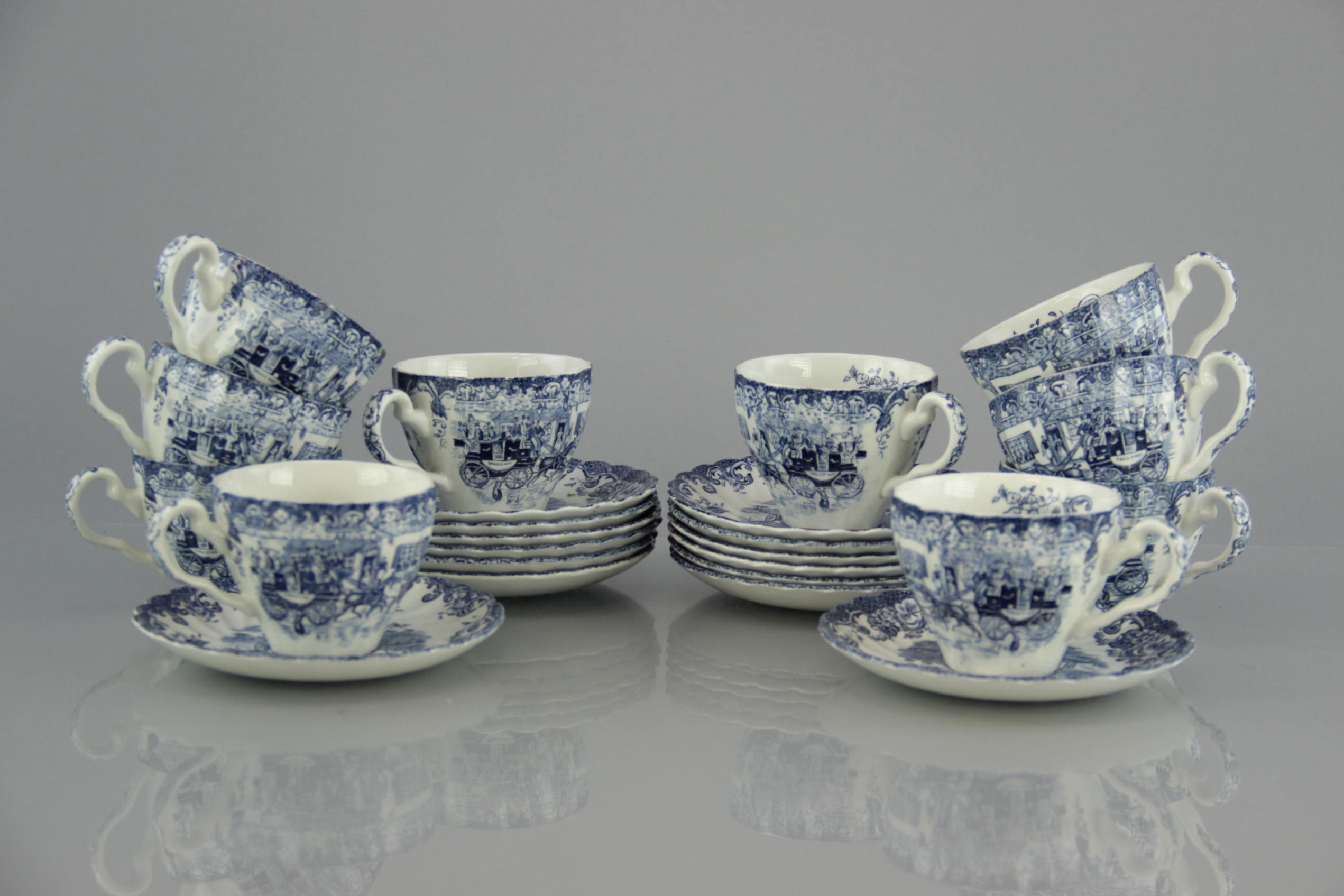 Johnson Bros "Coaching Scenes" Ironstone China