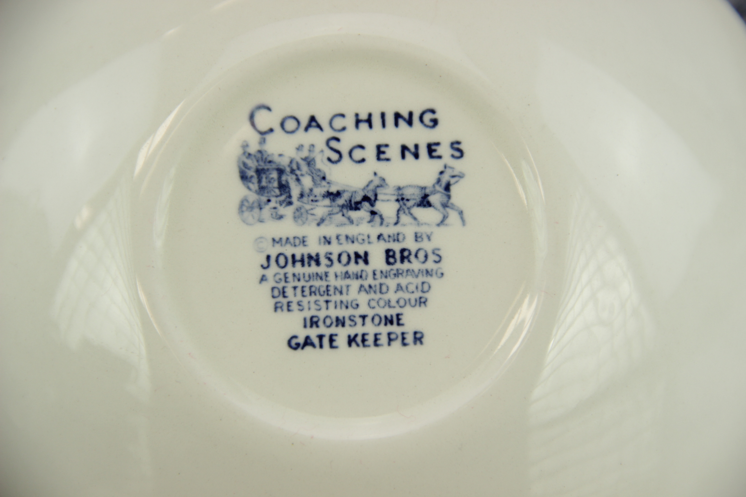 Johnson Bros "Coaching Scenes" Ironstone China