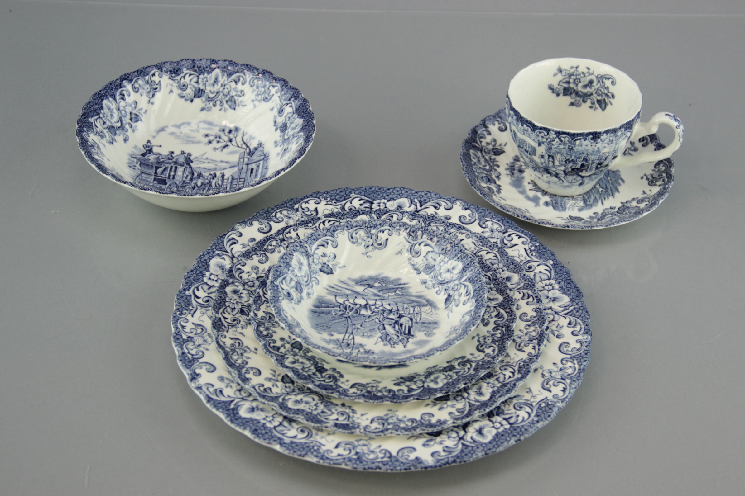 Johnson Bros "Coaching Scenes" Ironstone China