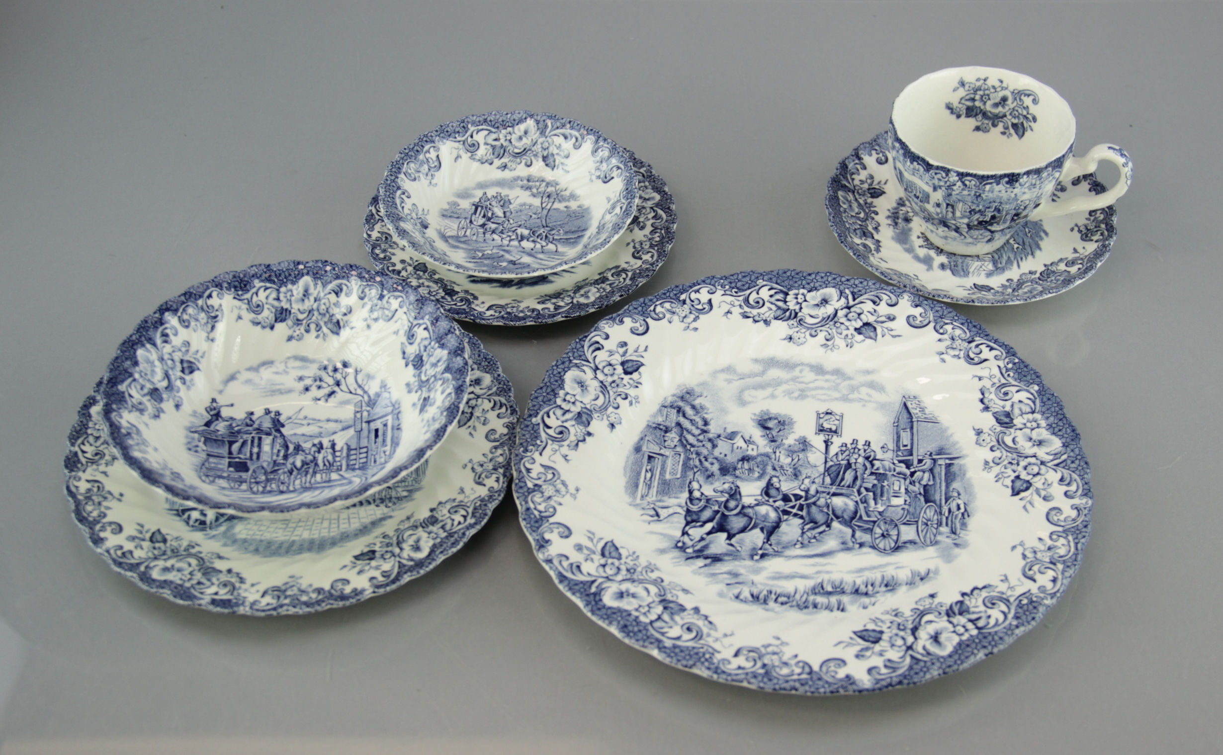 Johnson Bros "Coaching Scenes" Ironstone China