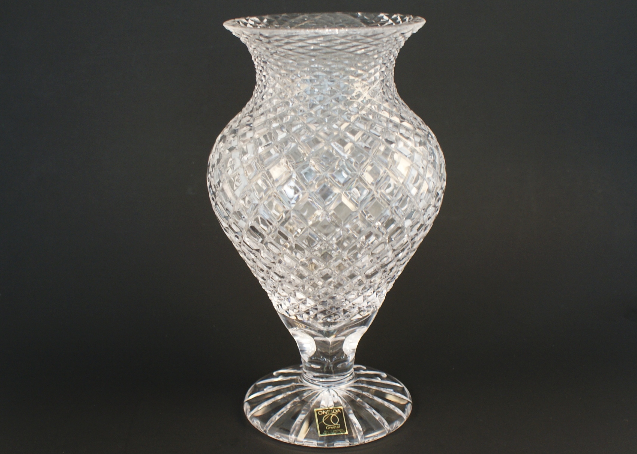 Oneida Crystal Vase