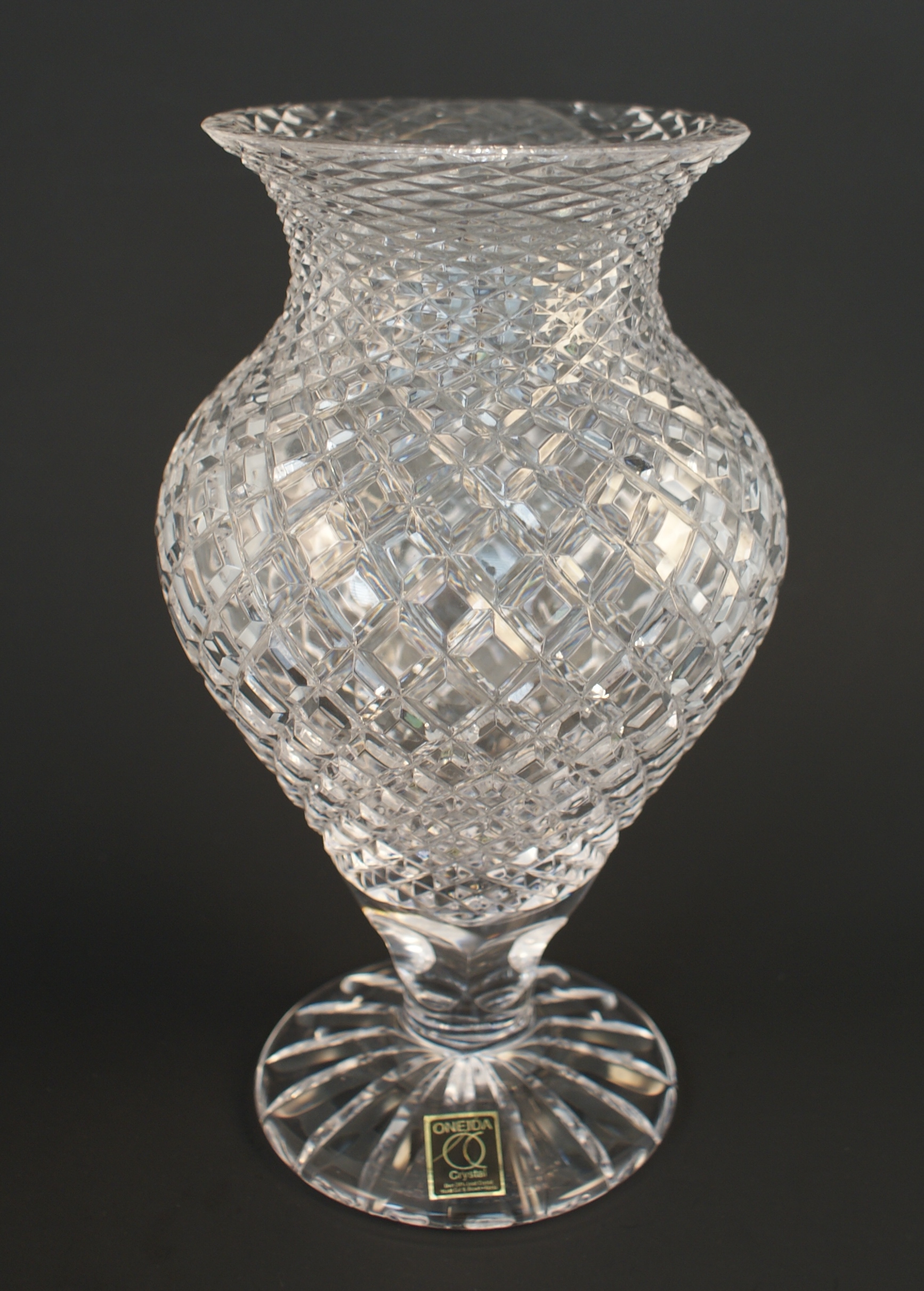 Oneida Crystal Vase