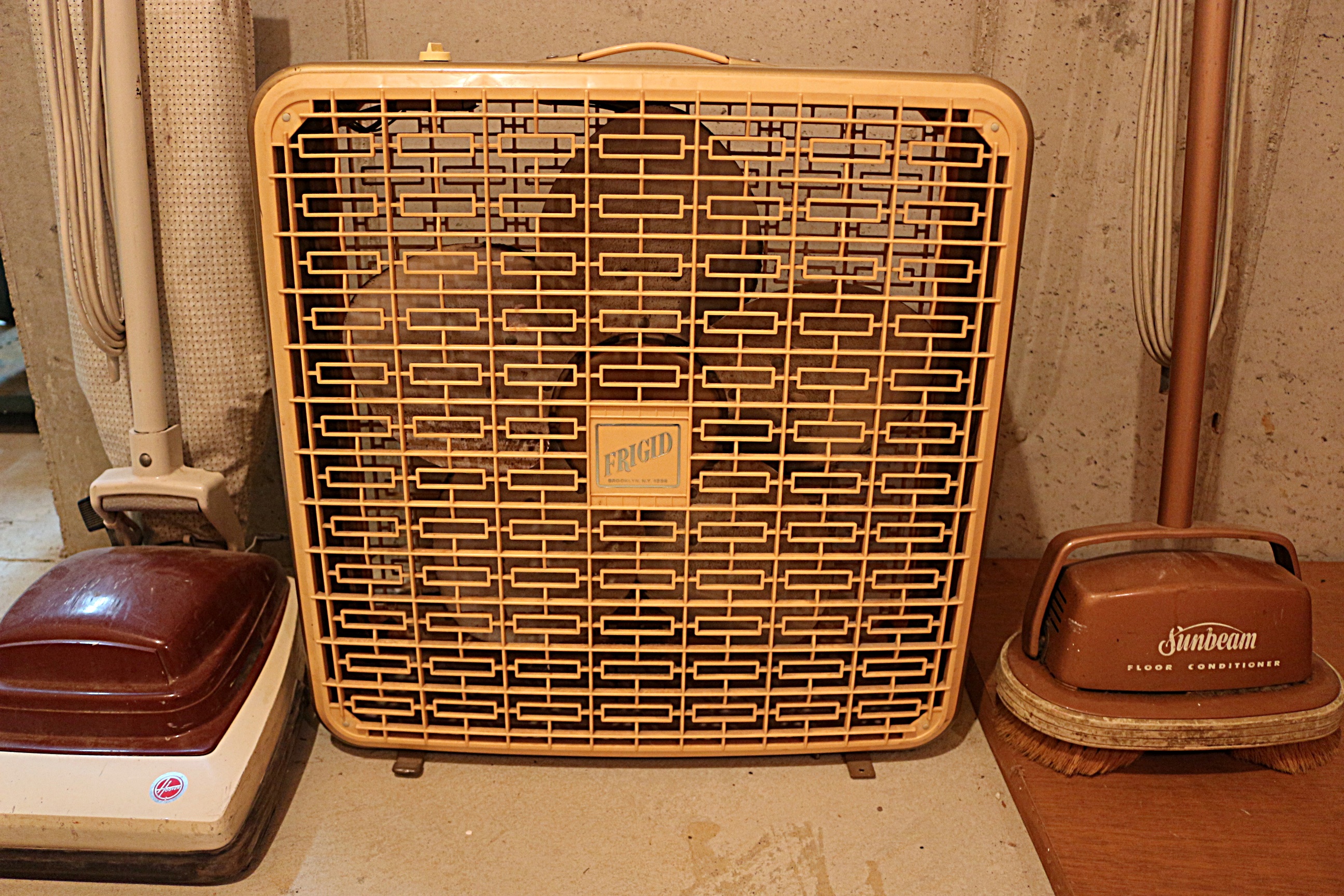 Trio of Vintage Household Appliances