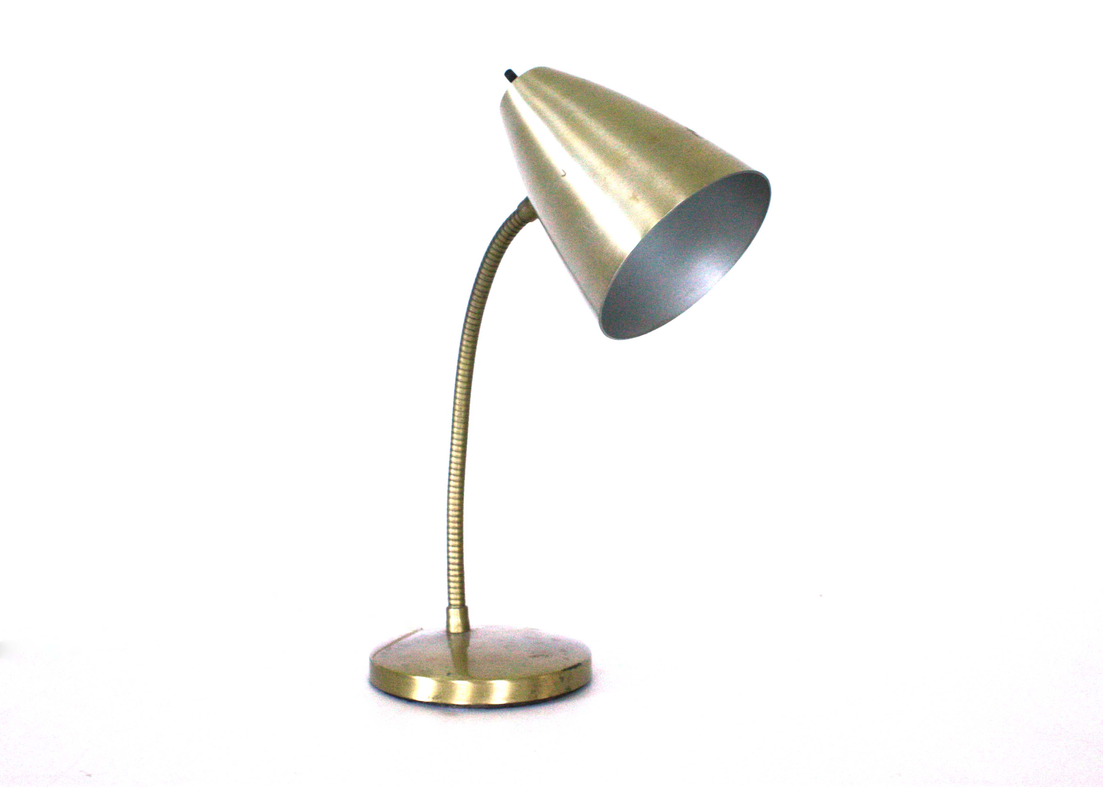 Vintage Goose Neck Desk Lamp