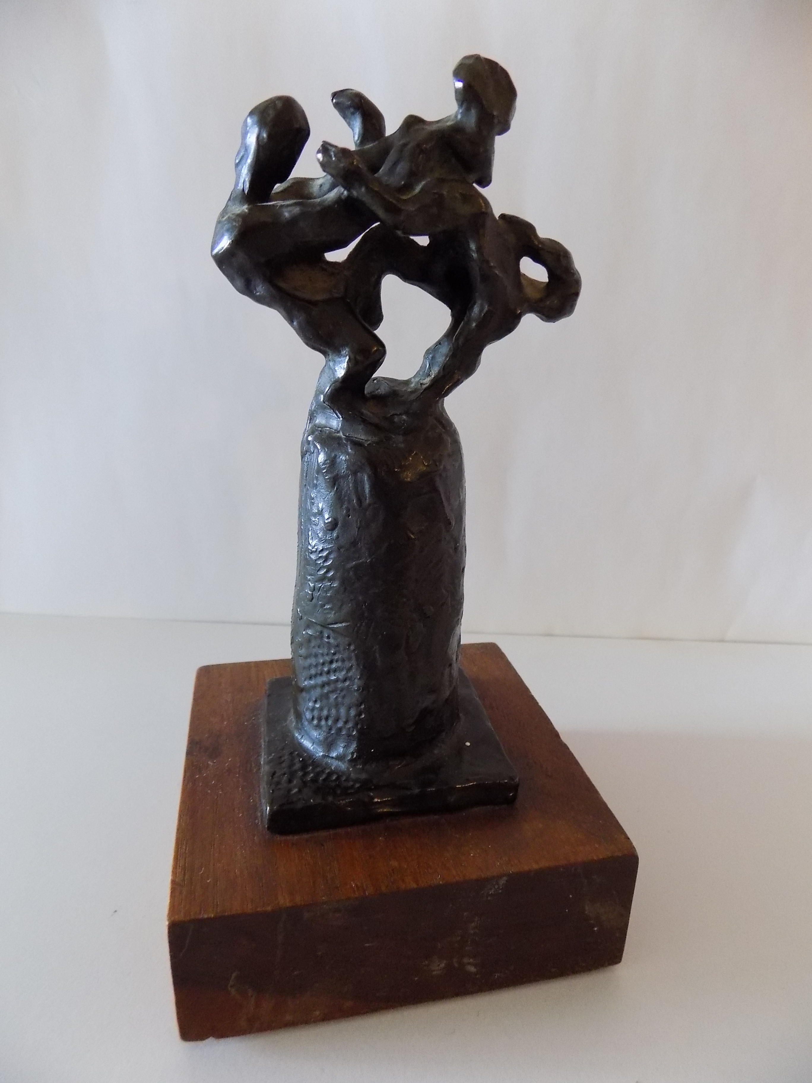 Jacques Lipchitz Cast Bronze Sculpture of Samson and the Lion