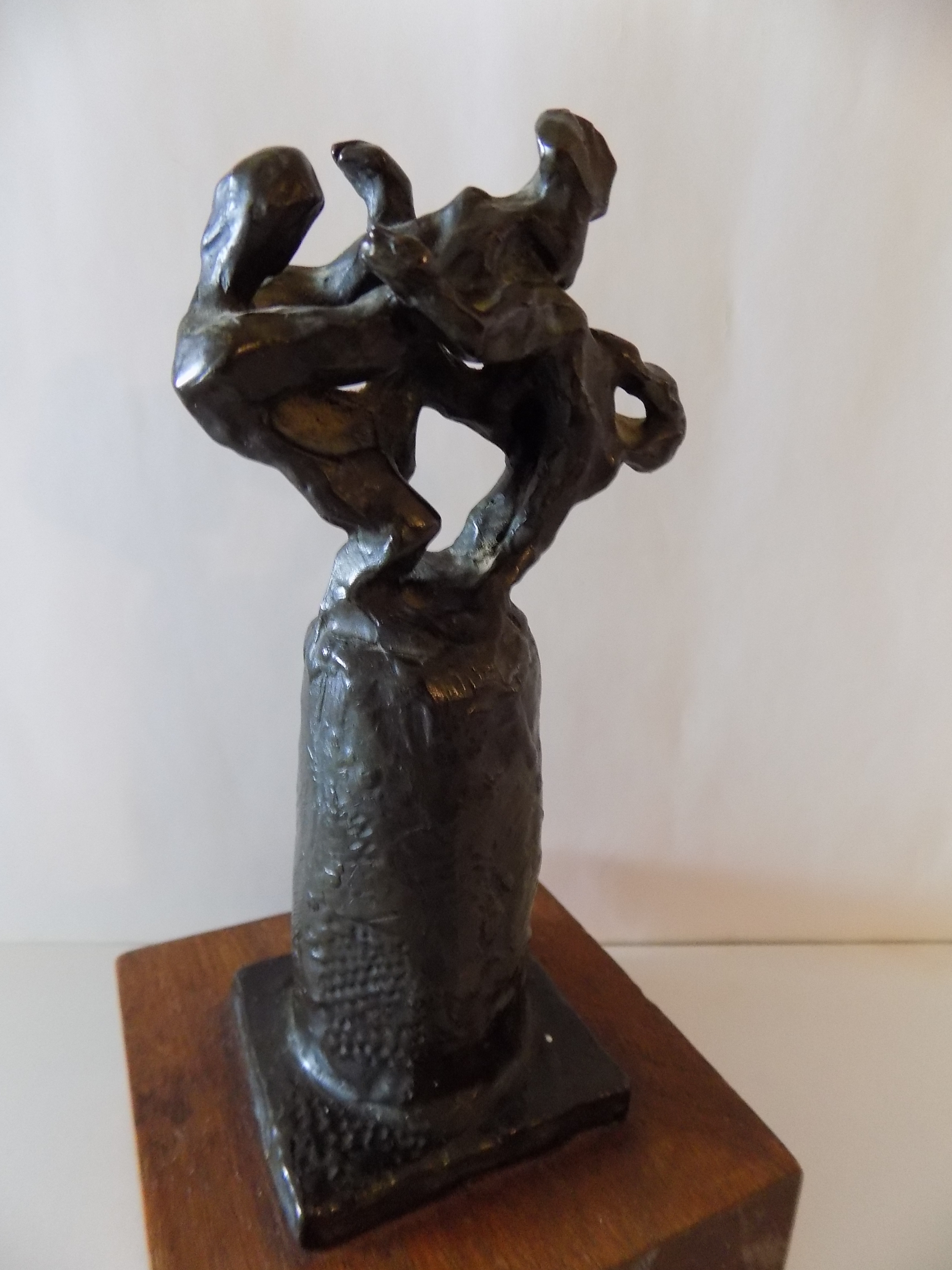 Jacques Lipchitz Cast Bronze Sculpture of Samson and the Lion