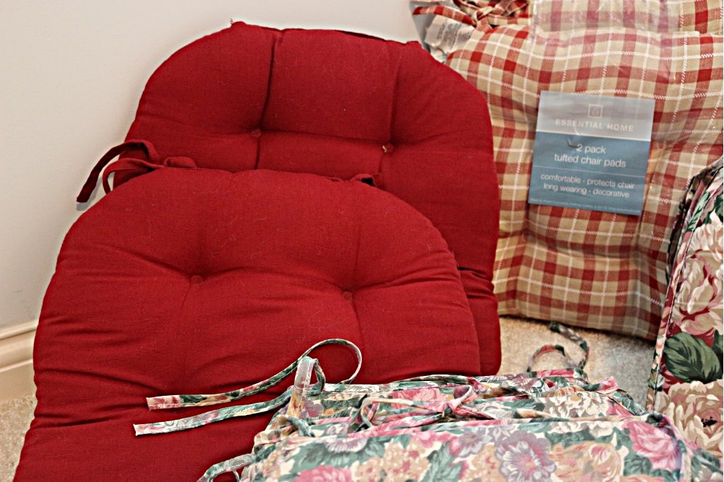 Group of Chair Pad Cushions